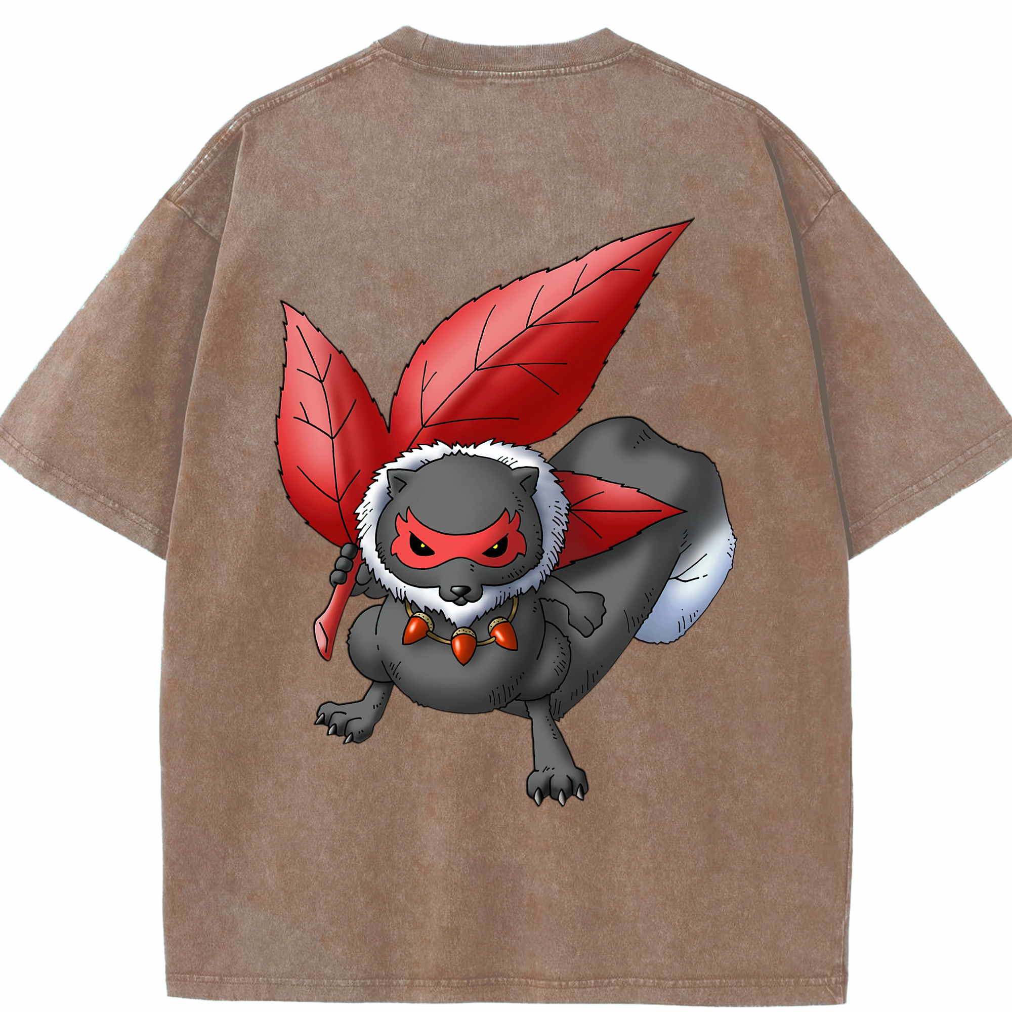 （画像用） ドラゴンクエスト Doragon Kuesuto Dragon Quest 綿100% ヴィンテージ風 半袖Tシャツ（背面プリント）