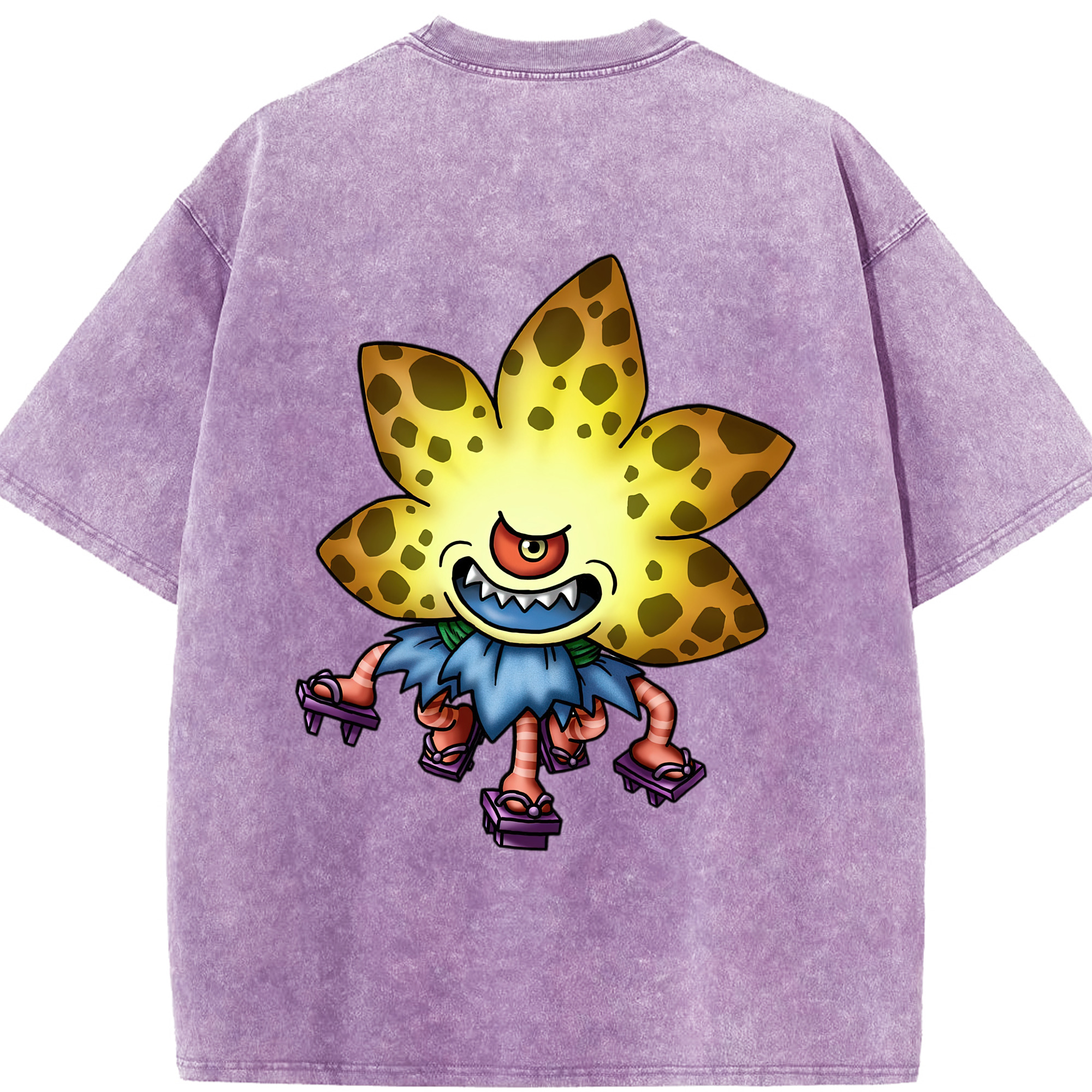 （画像用） ドラゴンクエスト Doragon Kuesuto Dragon Quest 綿100% ヴィンテージ風 半袖Tシャツ（背面プリント）