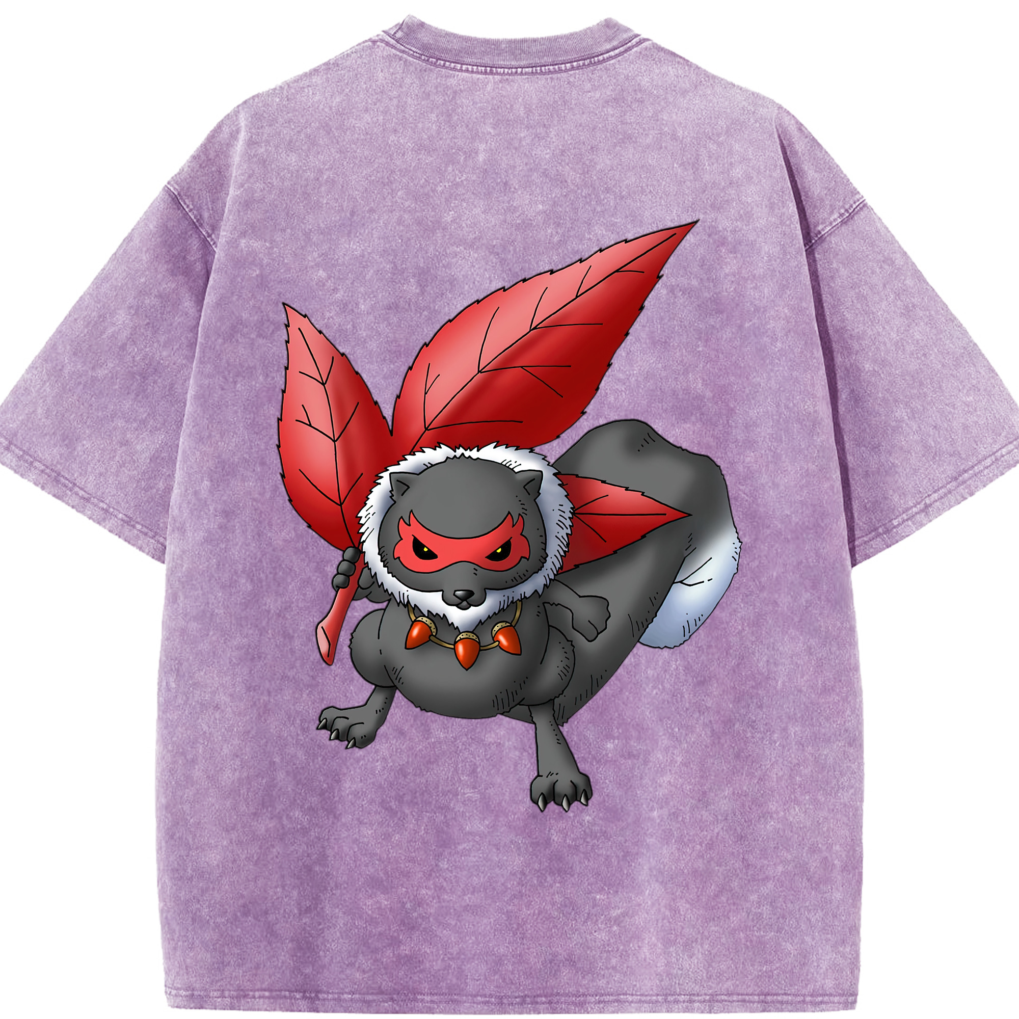 （画像用） ドラゴンクエスト Doragon Kuesuto Dragon Quest 綿100% ヴィンテージ風 半袖Tシャツ（背面プリント）
