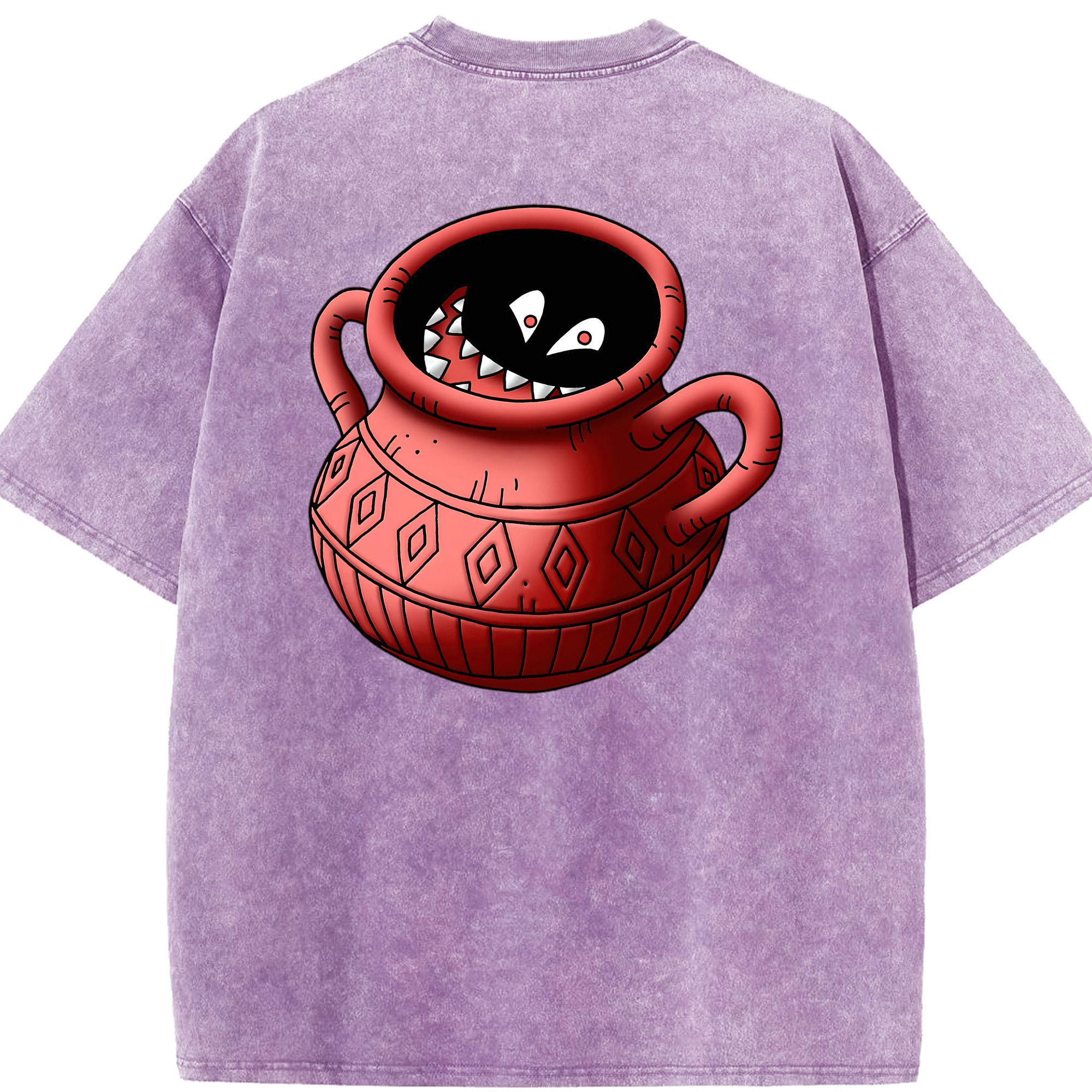 （画像用） ドラゴンクエスト Doragon Kuesuto Dragon Quest 綿100% ヴィンテージ風 半袖Tシャツ（背面プリント）
