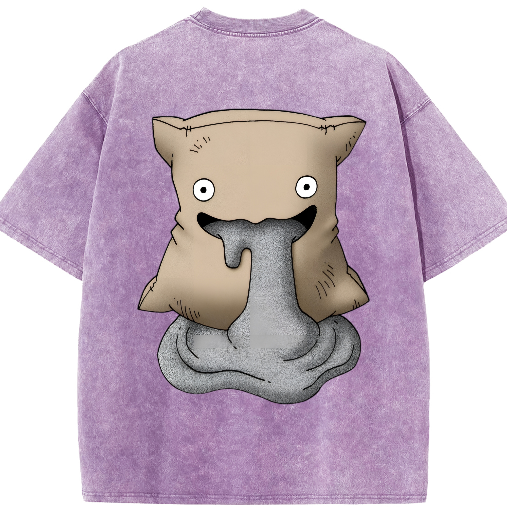 （画像用） ドラゴンクエスト Doragon Kuesuto Dragon Quest 綿100% ヴィンテージ風 半袖Tシャツ（背面プリント）