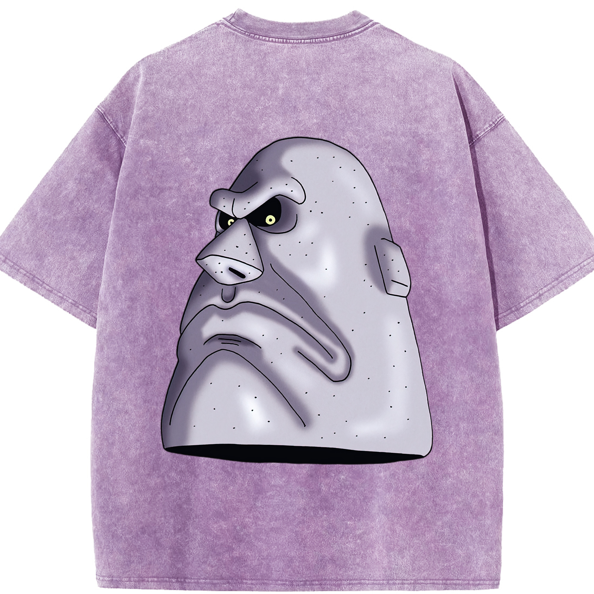 （画像用） ドラゴンクエスト Doragon Kuesuto Dragon Quest 綿100% ヴィンテージ風 半袖Tシャツ（背面プリント）
