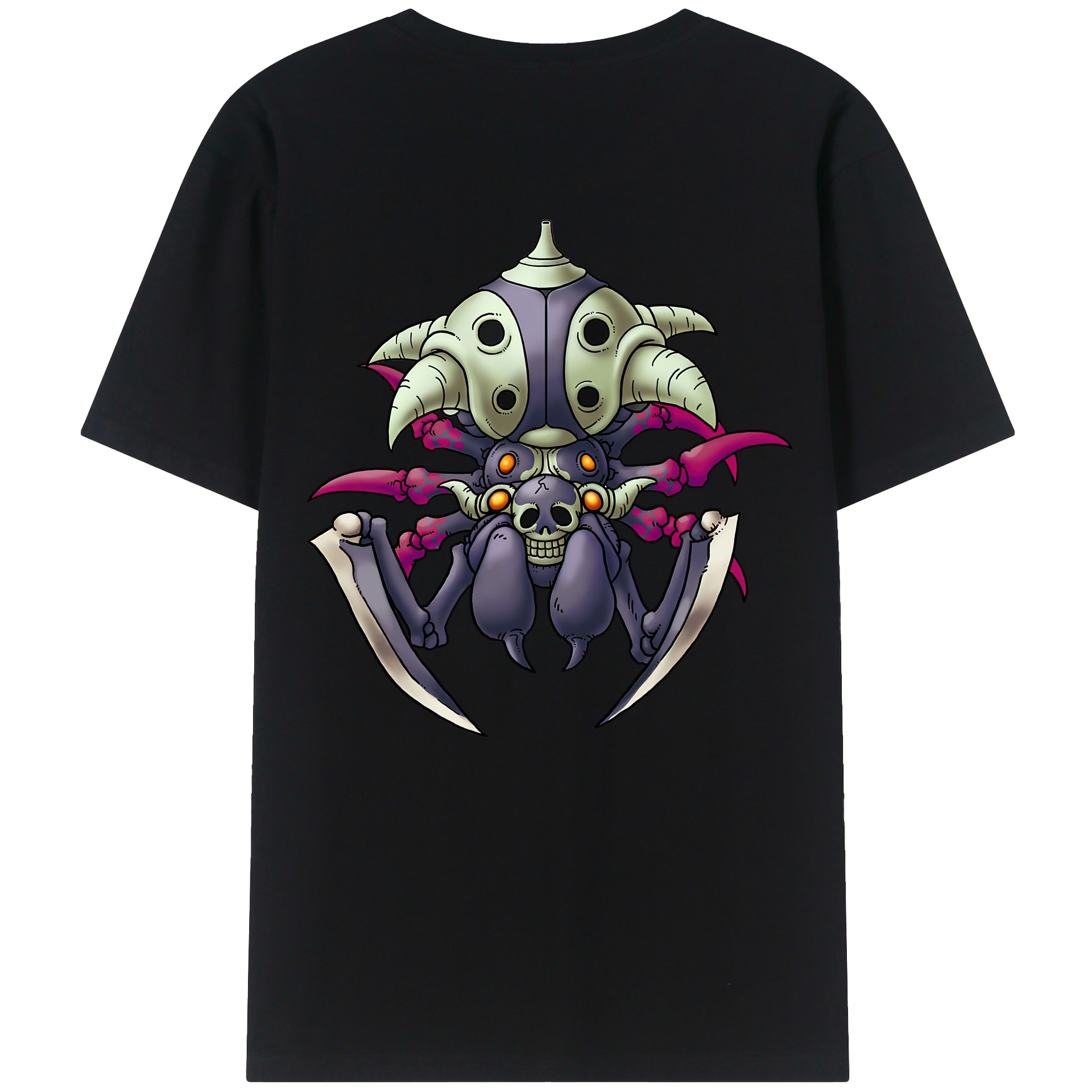 （画像用） ドラゴンクエスト Doragon Kuesuto Dragon Quest 綿100％ メンズ半袖Tシャツ（バックプリント） 通気性