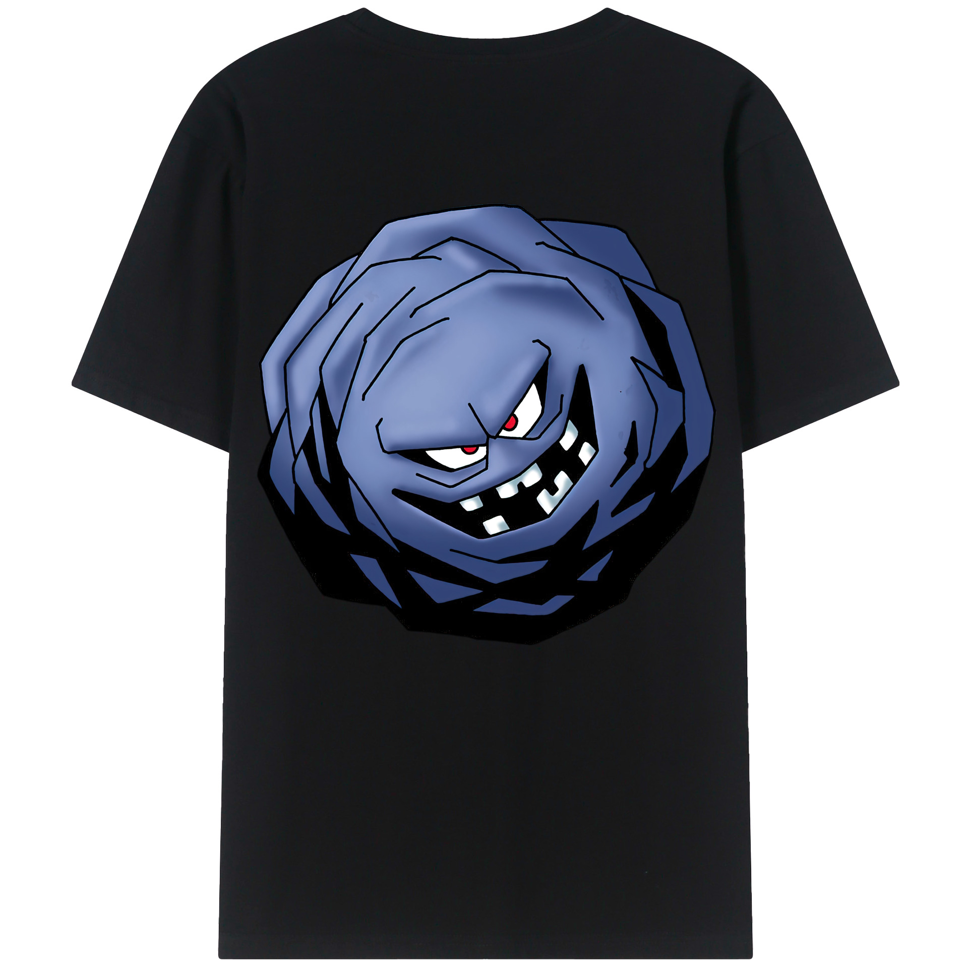 （画像用） ドラゴンクエスト Doragon Kuesuto Dragon Quest 綿100％ メンズ半袖Tシャツ（バックプリント） 通気性