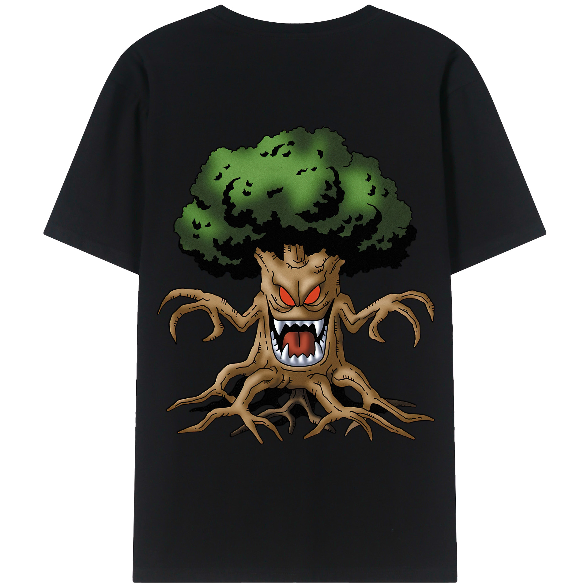 （画像用） ドラゴンクエスト Doragon Kuesuto Dragon Quest 綿100％ メンズ半袖Tシャツ（バックプリント） 通気性