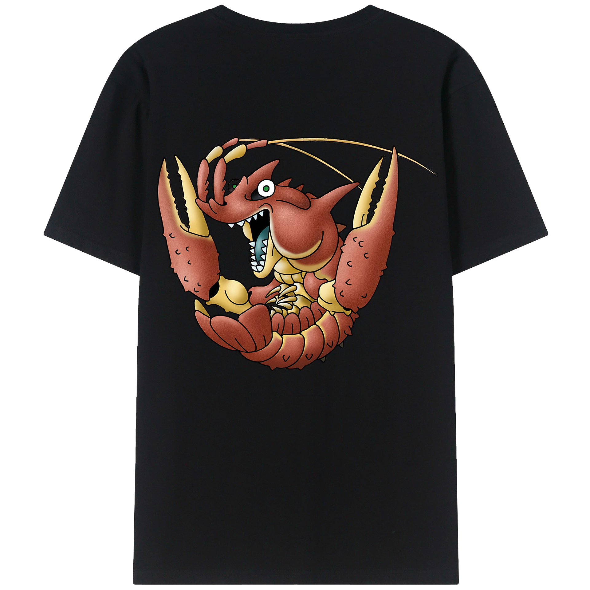 （画像用） ドラゴンクエスト Doragon Kuesuto Dragon Quest 綿100％ メンズ半袖Tシャツ（バックプリント） 通気性