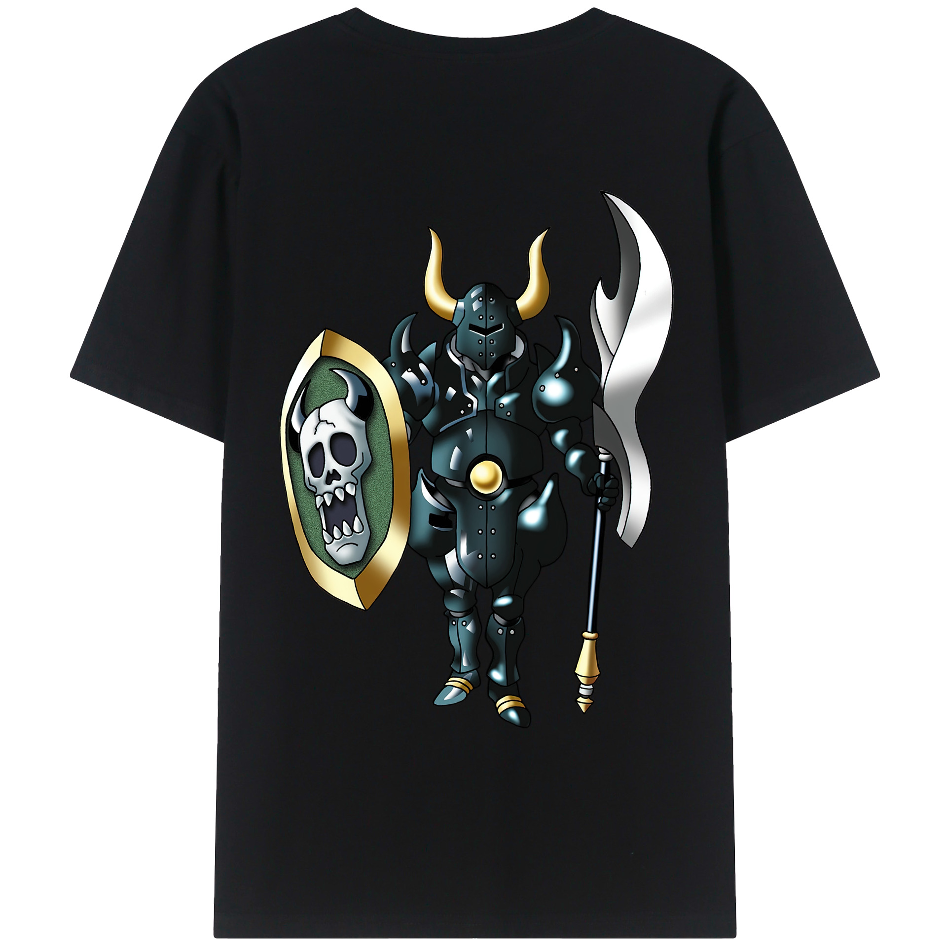 （画像用） ドラゴンクエスト Doragon Kuesuto Dragon Quest 綿100％ メンズ半袖Tシャツ（バックプリント） 通気性