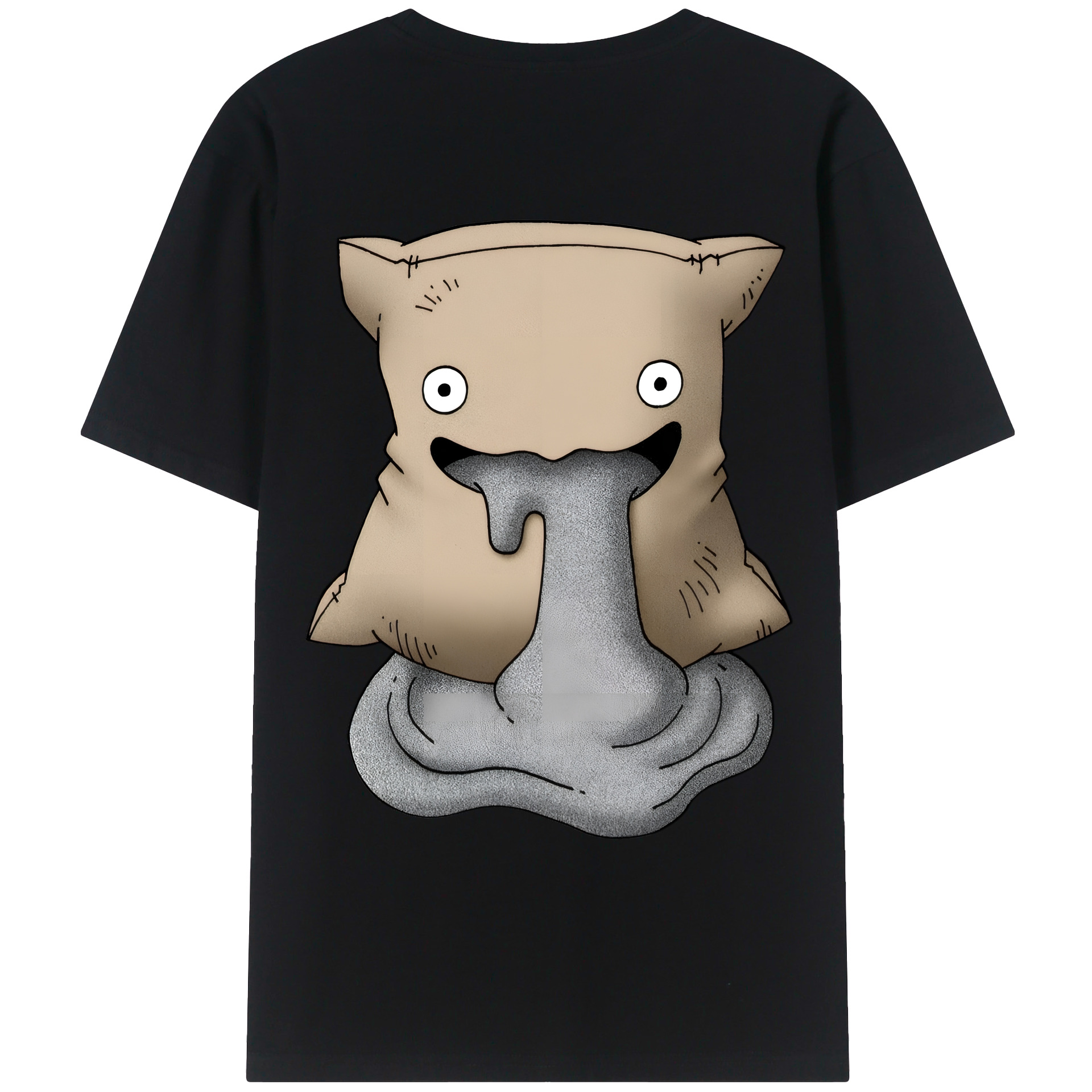 （画像用） ドラゴンクエスト Doragon Kuesuto Dragon Quest 綿100％ メンズ半袖Tシャツ（バックプリント） 通気性