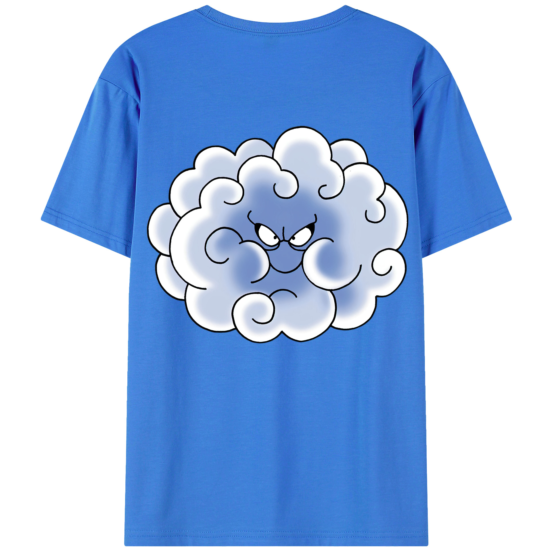 （画像用） ドラゴンクエスト Doragon Kuesuto Dragon Quest 綿100％ メンズ半袖Tシャツ（バックプリント） 通気性