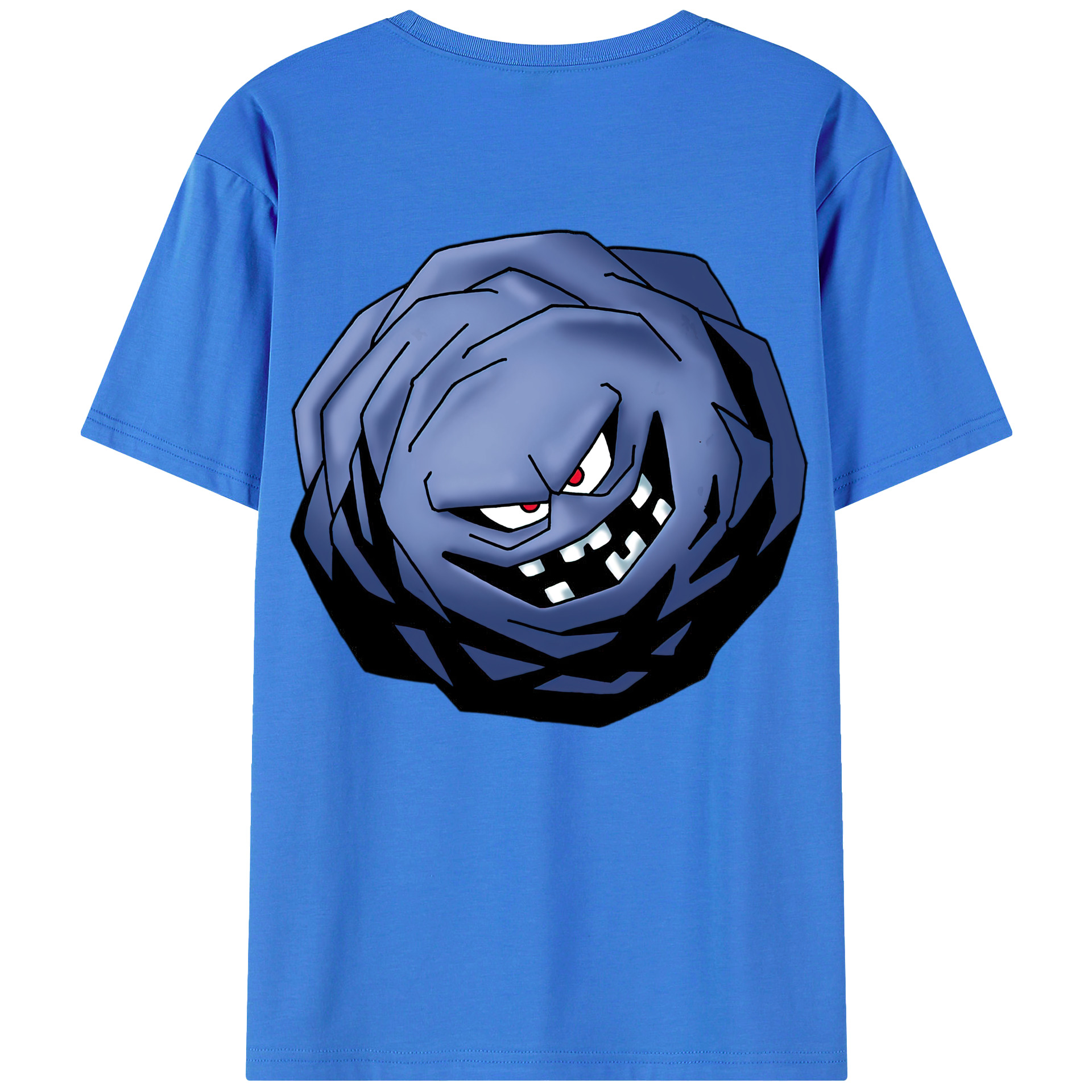 （画像用） ドラゴンクエスト Doragon Kuesuto Dragon Quest 綿100％ メンズ半袖Tシャツ（バックプリント） 通気性