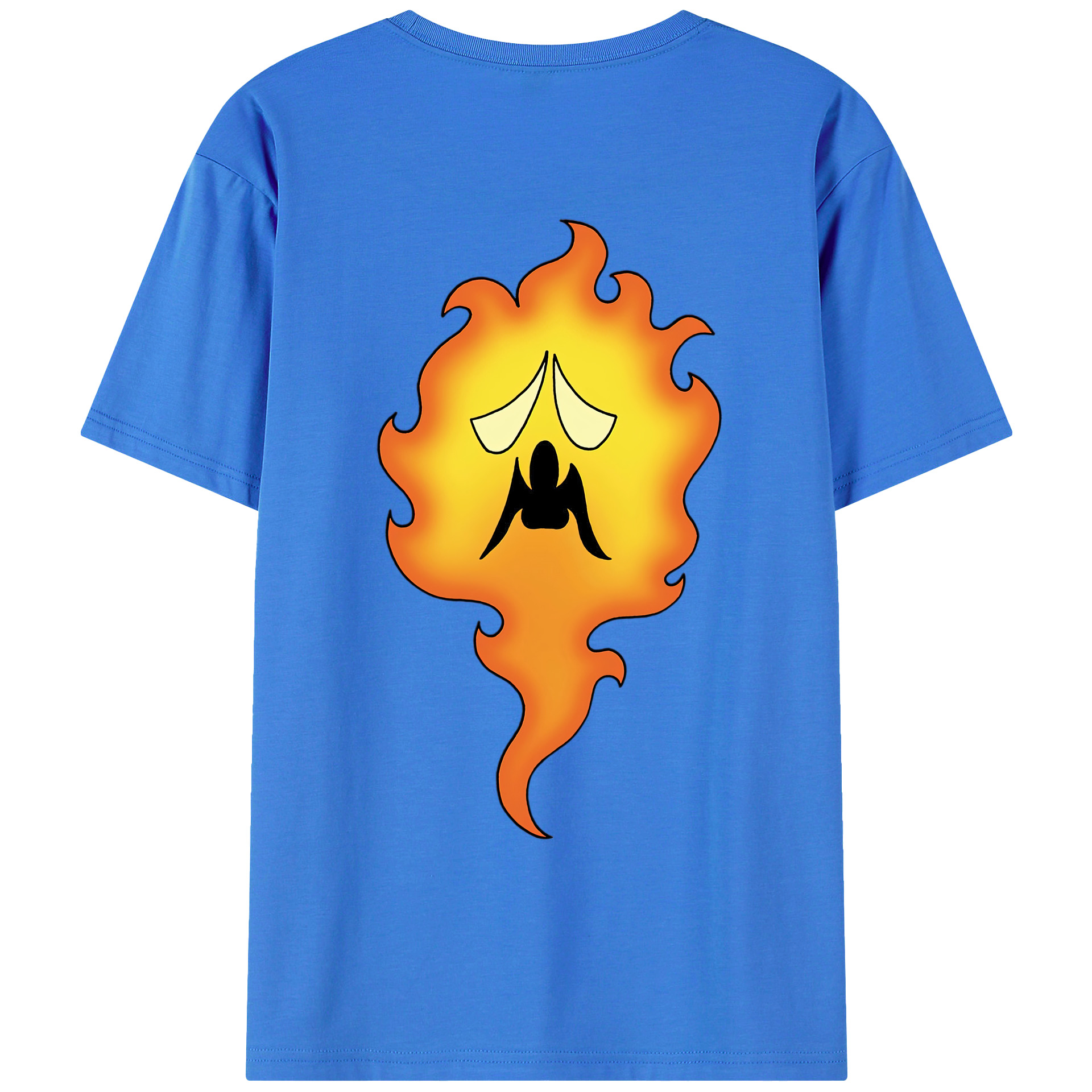 （画像用） ドラゴンクエスト Doragon Kuesuto Dragon Quest 綿100％ メンズ半袖Tシャツ（バックプリント） 通気性