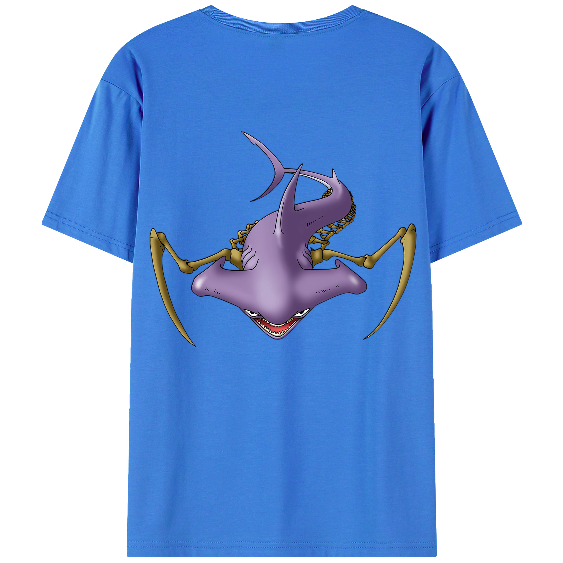 （画像用） ドラゴンクエスト Doragon Kuesuto Dragon Quest 綿100％ メンズ半袖Tシャツ（バックプリント） 通気性