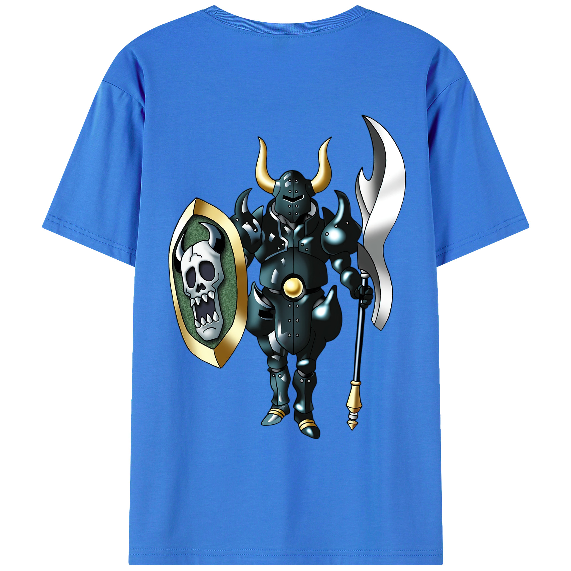 （画像用） ドラゴンクエスト Doragon Kuesuto Dragon Quest 綿100％ メンズ半袖Tシャツ（バックプリント） 通気性