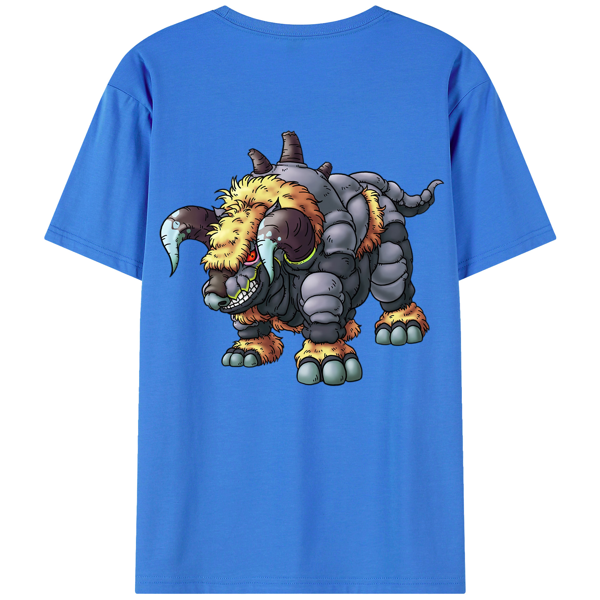 （画像用） ドラゴンクエスト Doragon Kuesuto Dragon Quest 綿100％ メンズ半袖Tシャツ（バックプリント） 通気性