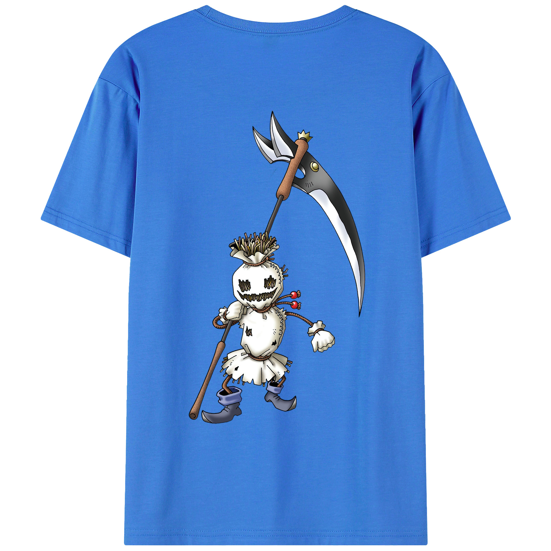（画像用） ドラゴンクエスト Doragon Kuesuto Dragon Quest 綿100％ メンズ半袖Tシャツ（バックプリント） 通気性