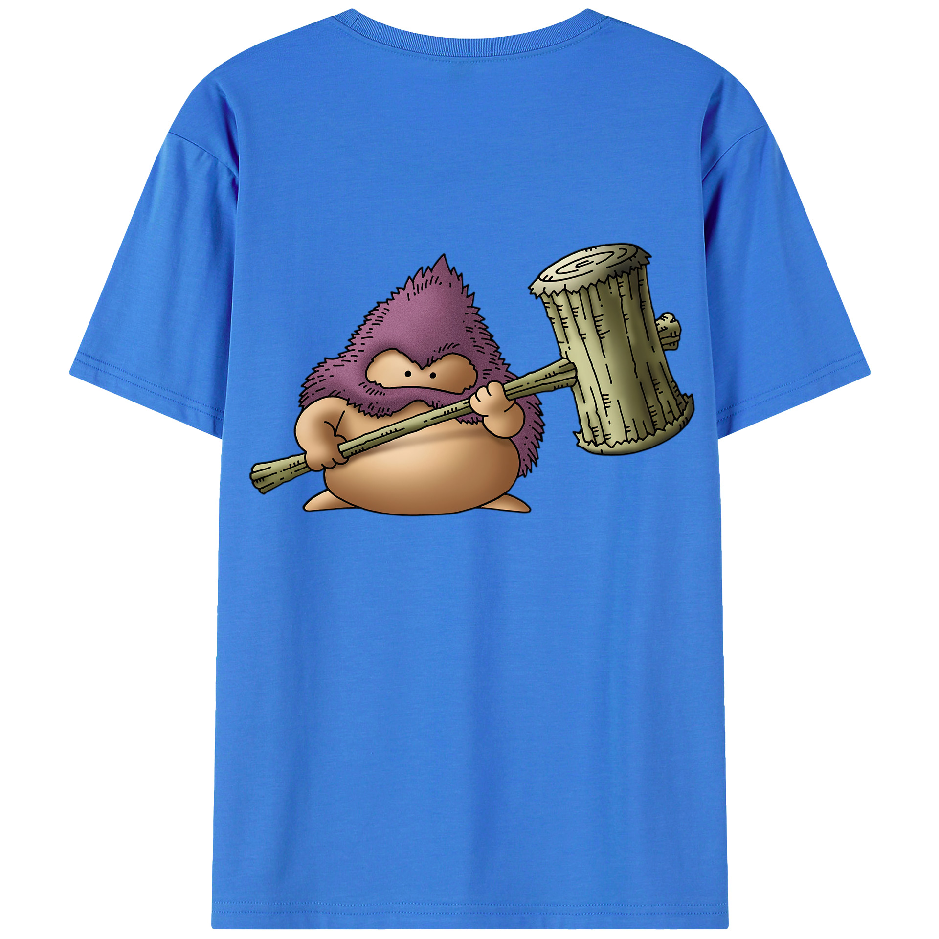 （画像用） ドラゴンクエスト Doragon Kuesuto Dragon Quest 綿100％ メンズ半袖Tシャツ（バックプリント） 通気性