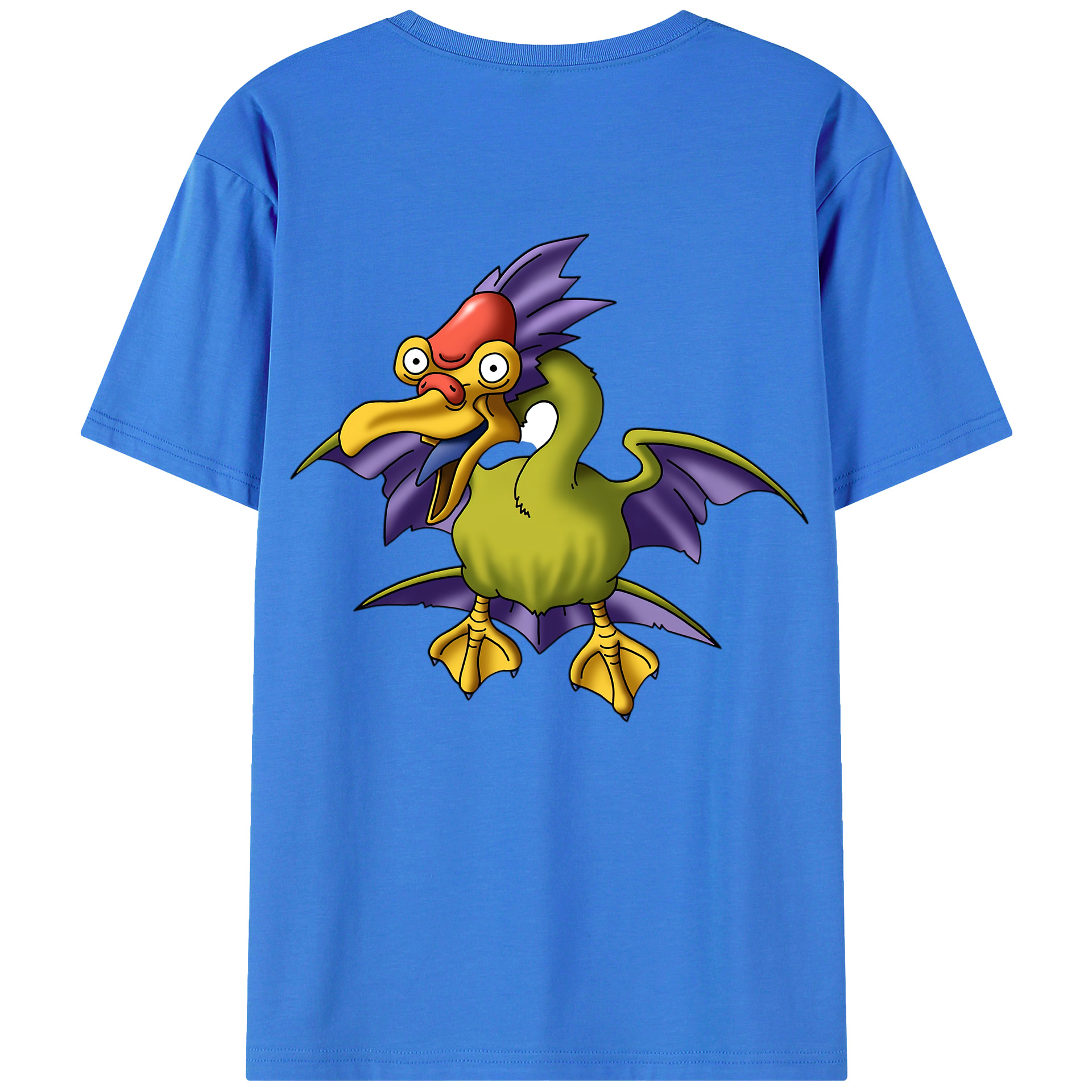 （画像用） ドラゴンクエスト Doragon Kuesuto Dragon Quest 綿100％ メンズ半袖Tシャツ（バックプリント） 通気性