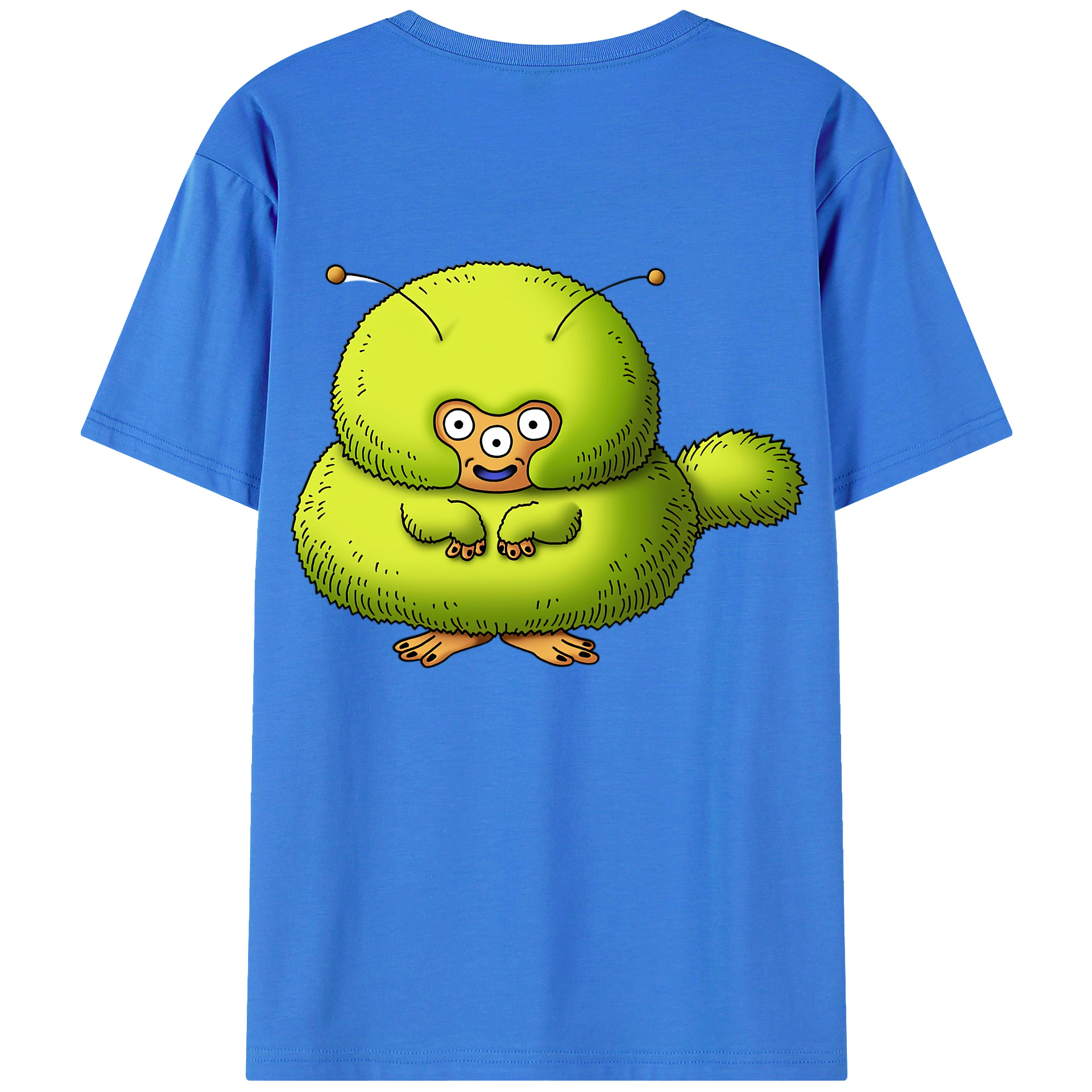 （画像用） ドラゴンクエスト Doragon Kuesuto Dragon Quest 綿100％ メンズ半袖Tシャツ（バックプリント） 通気性