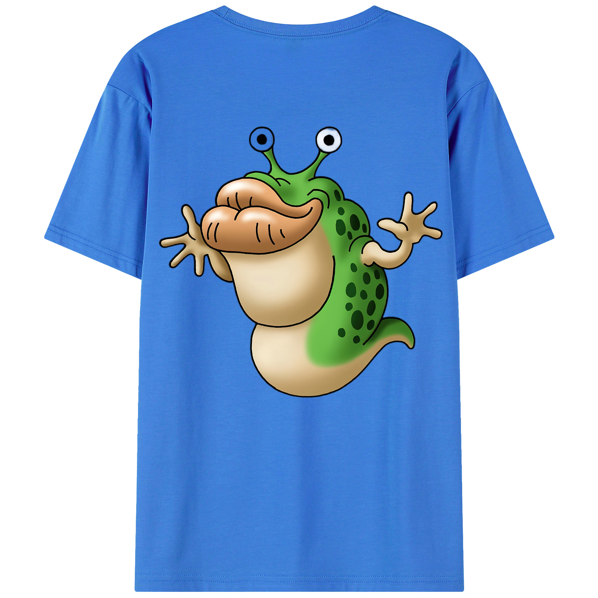 （画像用） ドラゴンクエスト Doragon Kuesuto Dragon Quest 綿100％ メンズ半袖Tシャツ（バックプリント） 通気性