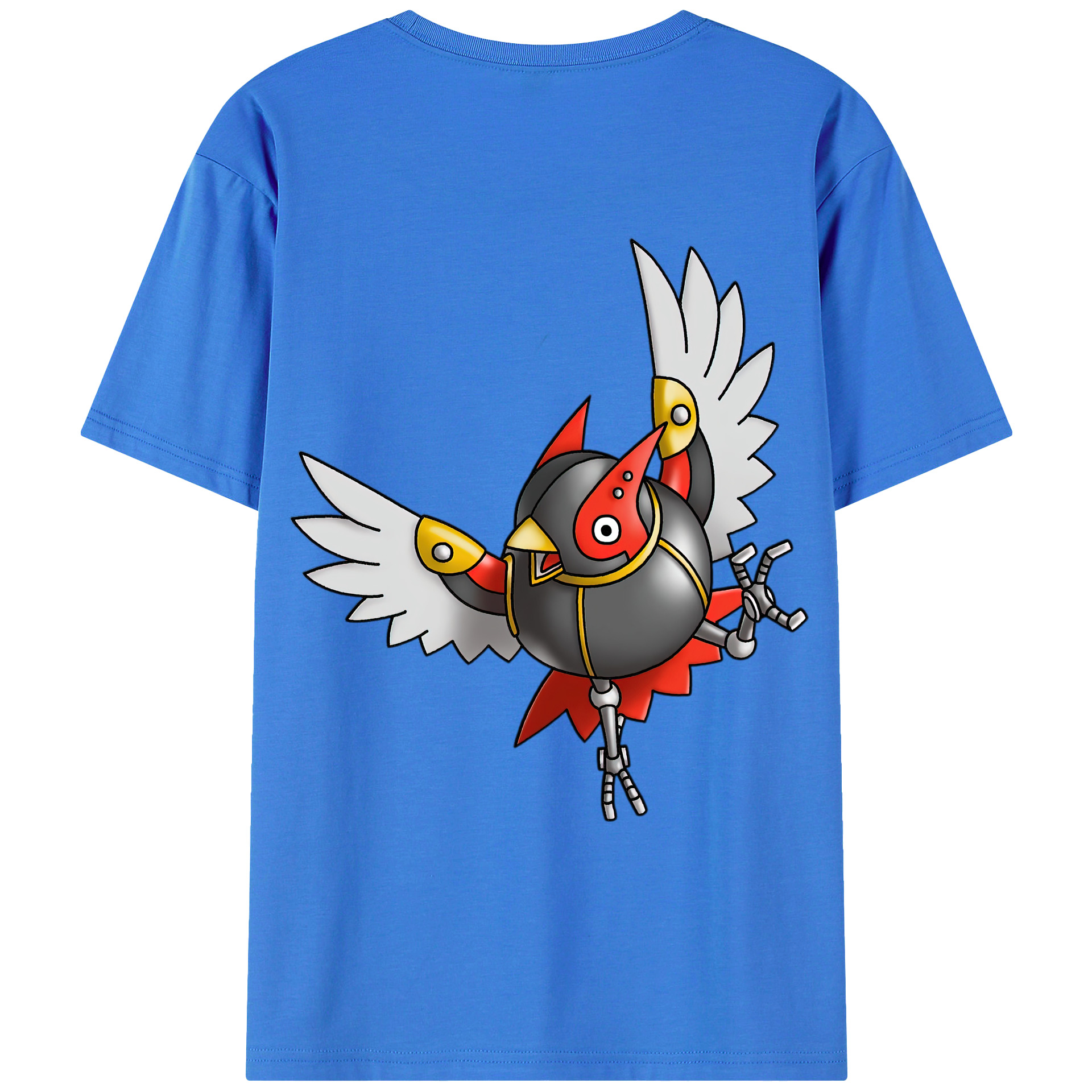 （画像用） ドラゴンクエスト Doragon Kuesuto Dragon Quest 綿100％ メンズ半袖Tシャツ（バックプリント） 通気性