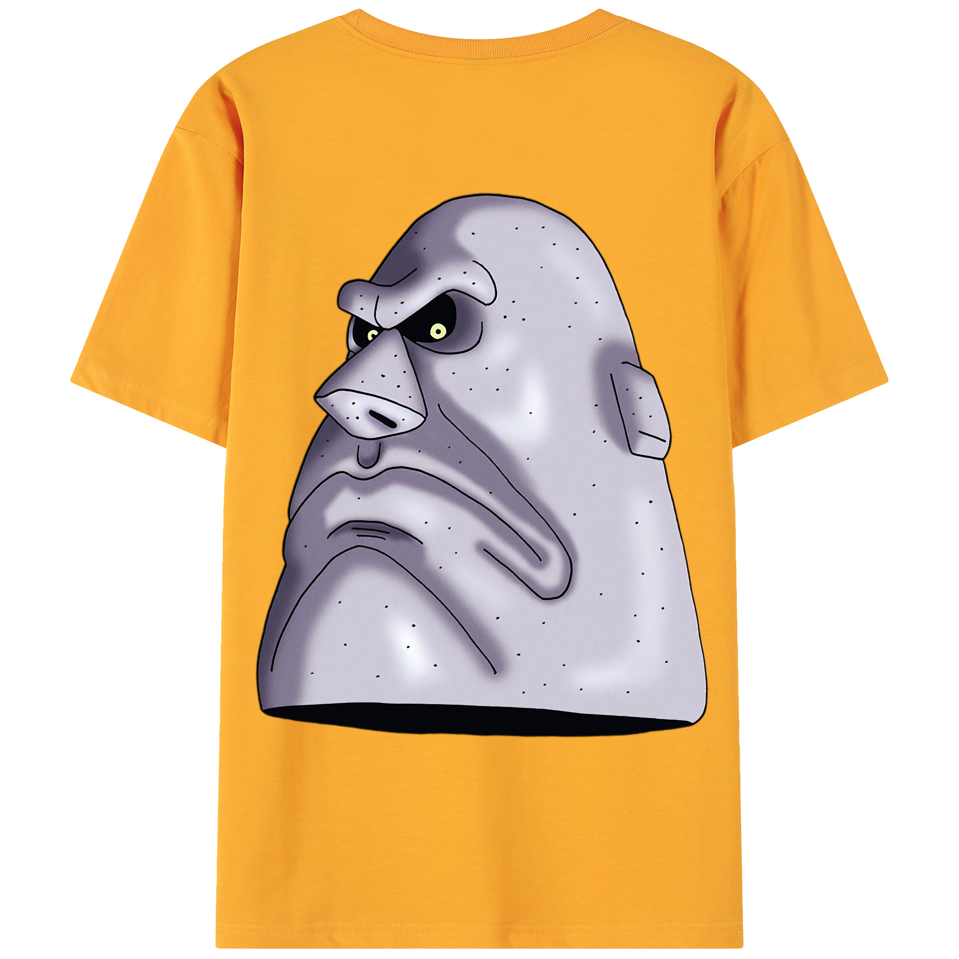 （画像用） ドラゴンクエスト Doragon Kuesuto Dragon Quest 綿100％ メンズ半袖Tシャツ（バックプリント） 通気性