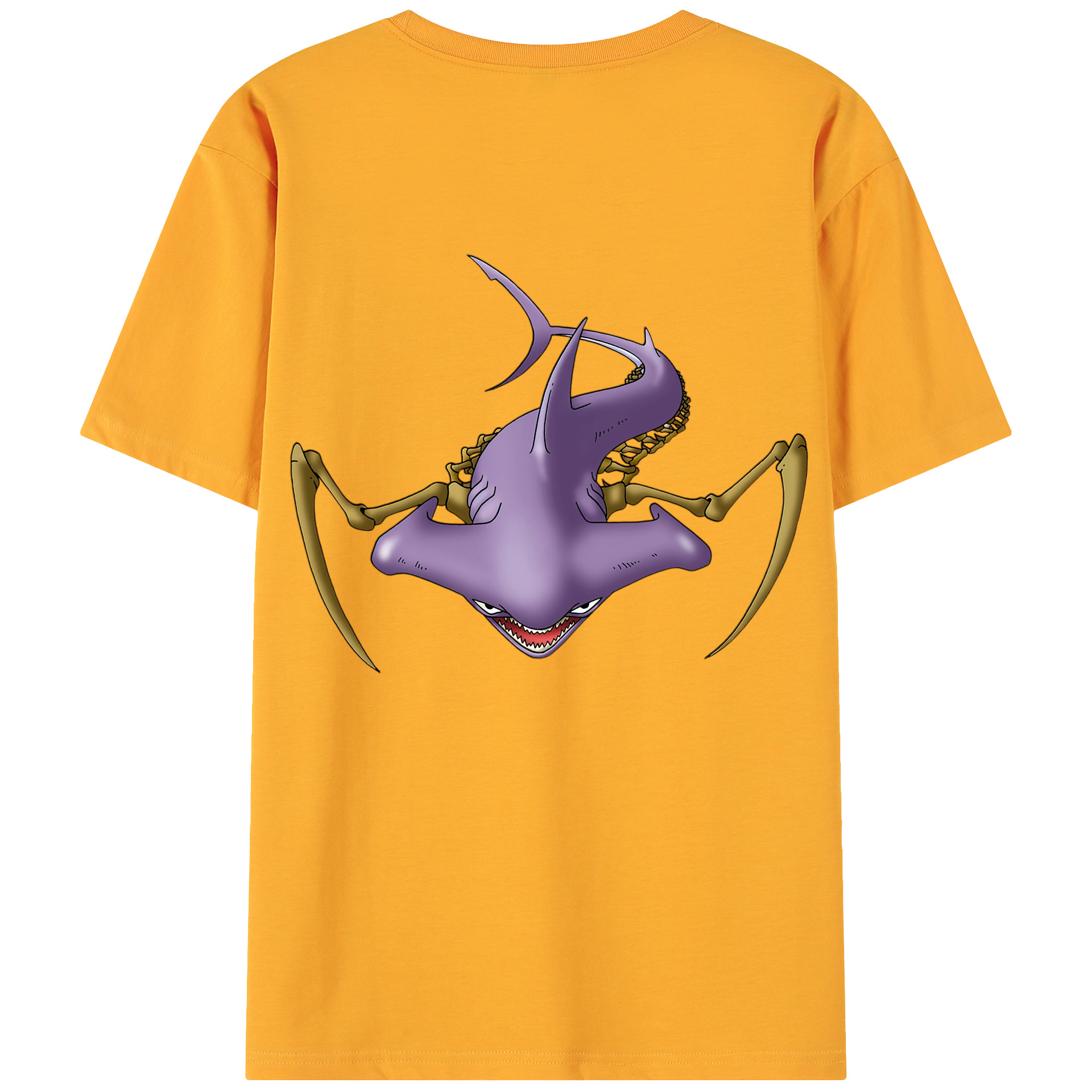 （画像用） ドラゴンクエスト Doragon Kuesuto Dragon Quest 綿100％ メンズ半袖Tシャツ（バックプリント） 通気性
