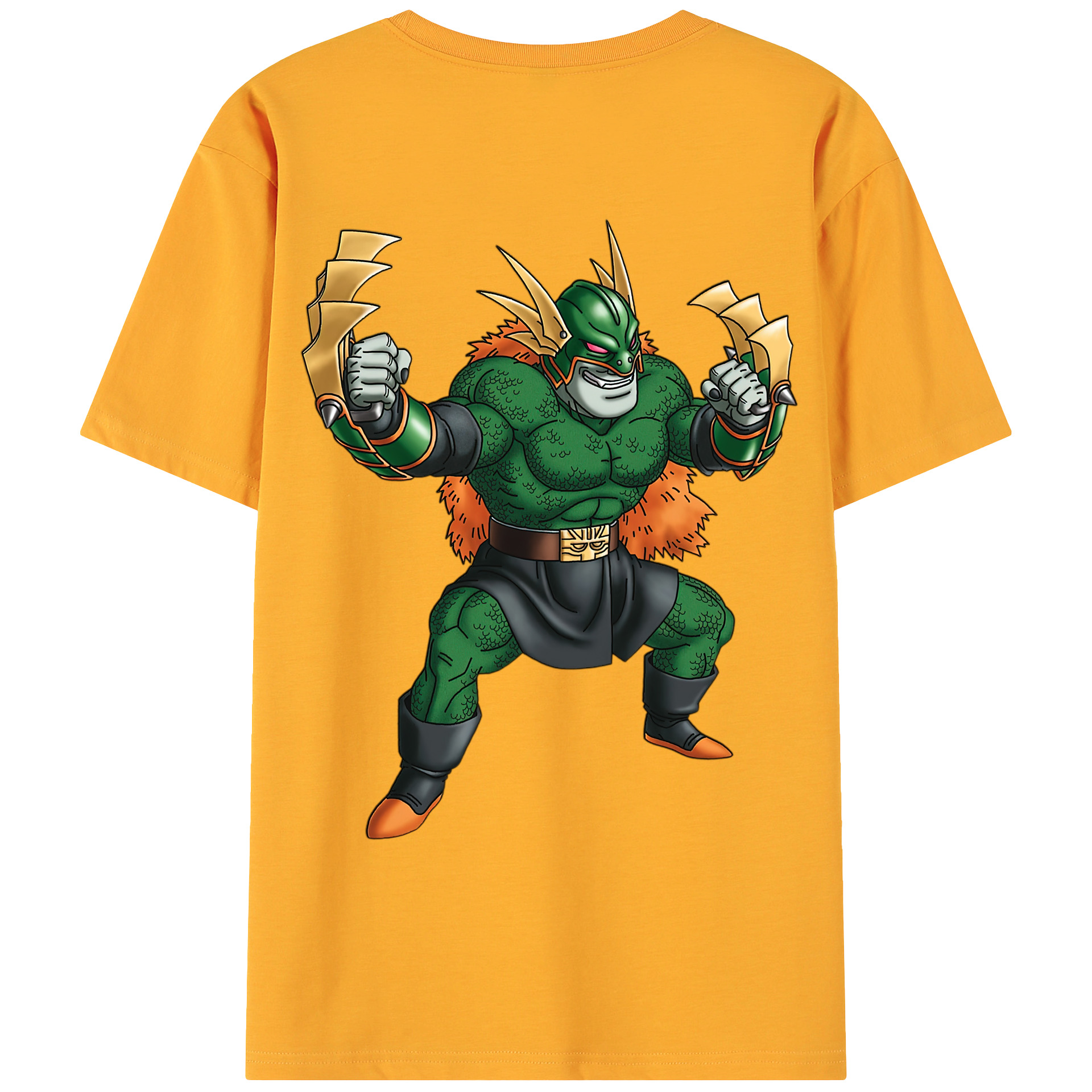 （画像用） ドラゴンクエスト Doragon Kuesuto Dragon Quest 綿100％ メンズ半袖Tシャツ（バックプリント） 通気性