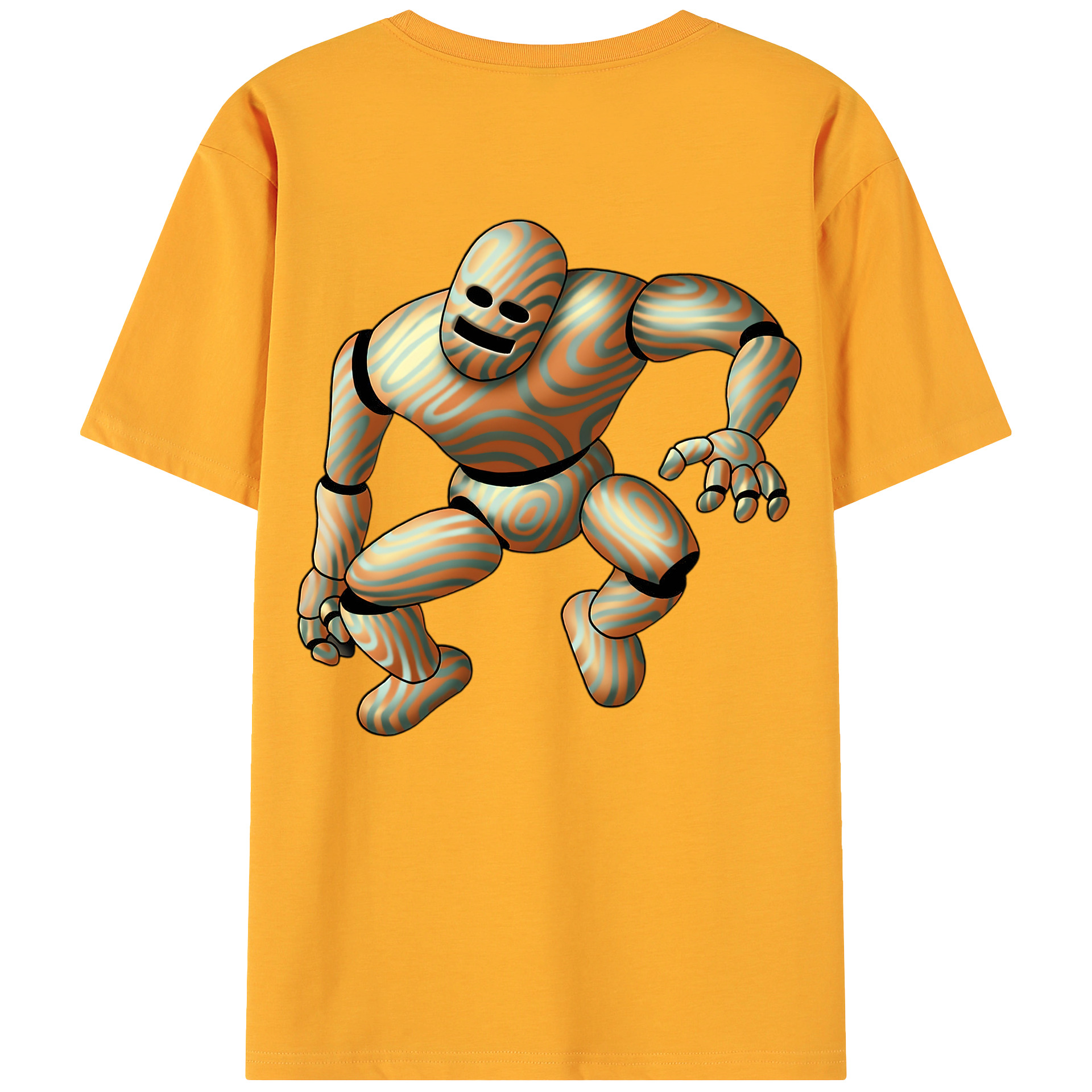 （画像用） ドラゴンクエスト Doragon Kuesuto Dragon Quest 綿100％ メンズ半袖Tシャツ（バックプリント） 通気性
