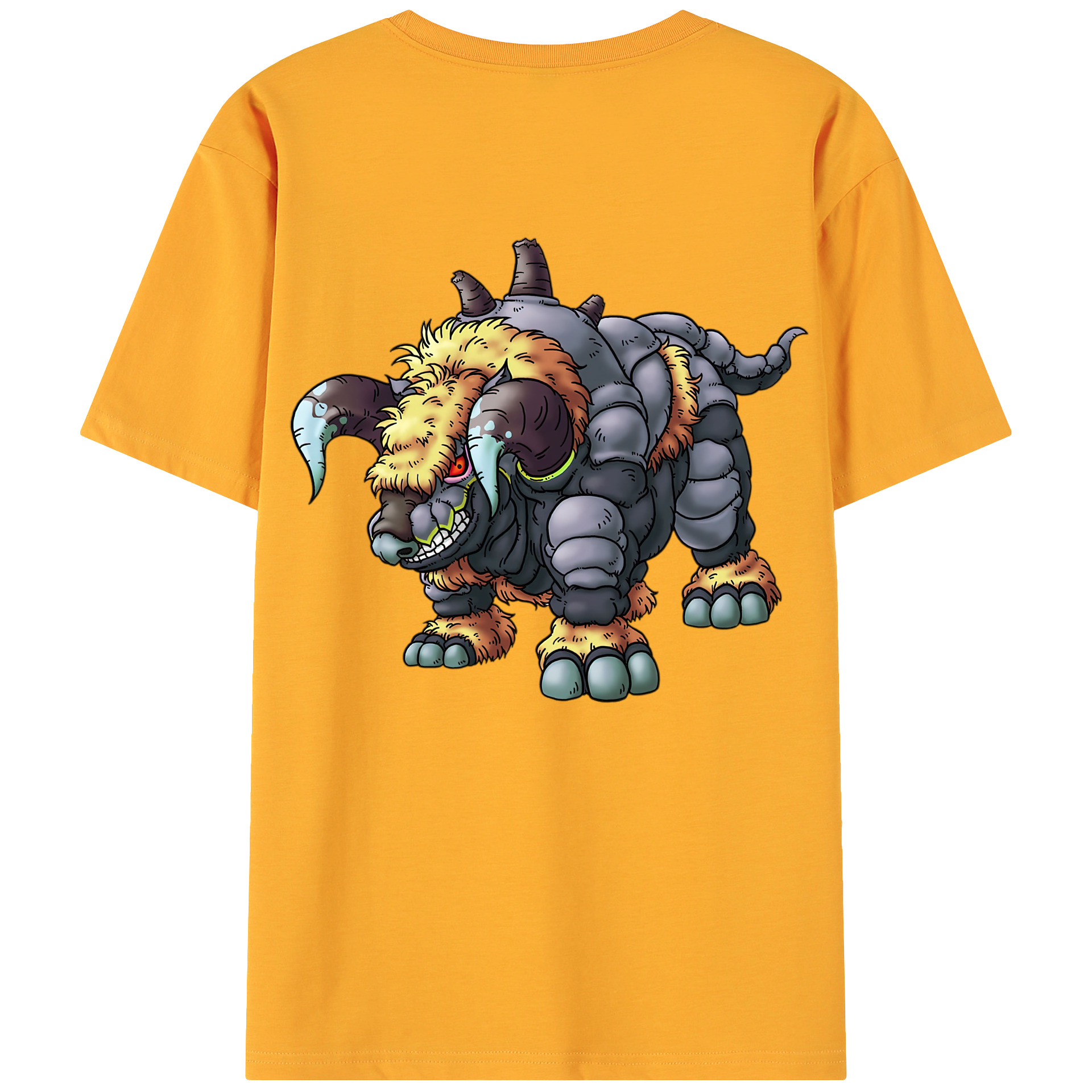 （画像用） ドラゴンクエスト Doragon Kuesuto Dragon Quest 綿100％ メンズ半袖Tシャツ（バックプリント） 通気性
