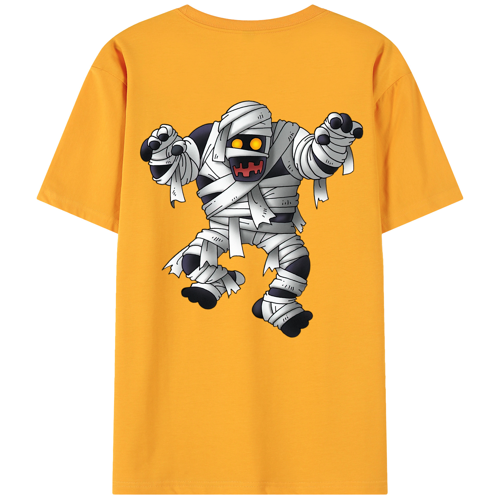 （画像用） ドラゴンクエスト Doragon Kuesuto Dragon Quest 綿100％ メンズ半袖Tシャツ（バックプリント） 通気性