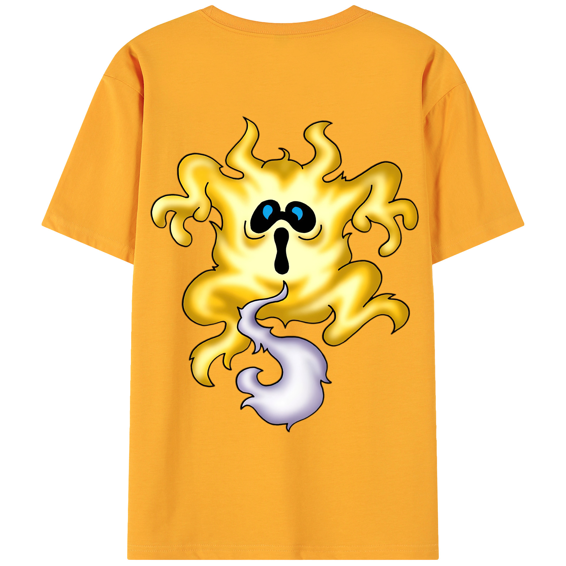 （画像用） ドラゴンクエスト Doragon Kuesuto Dragon Quest 綿100％ メンズ半袖Tシャツ（バックプリント） 通気性