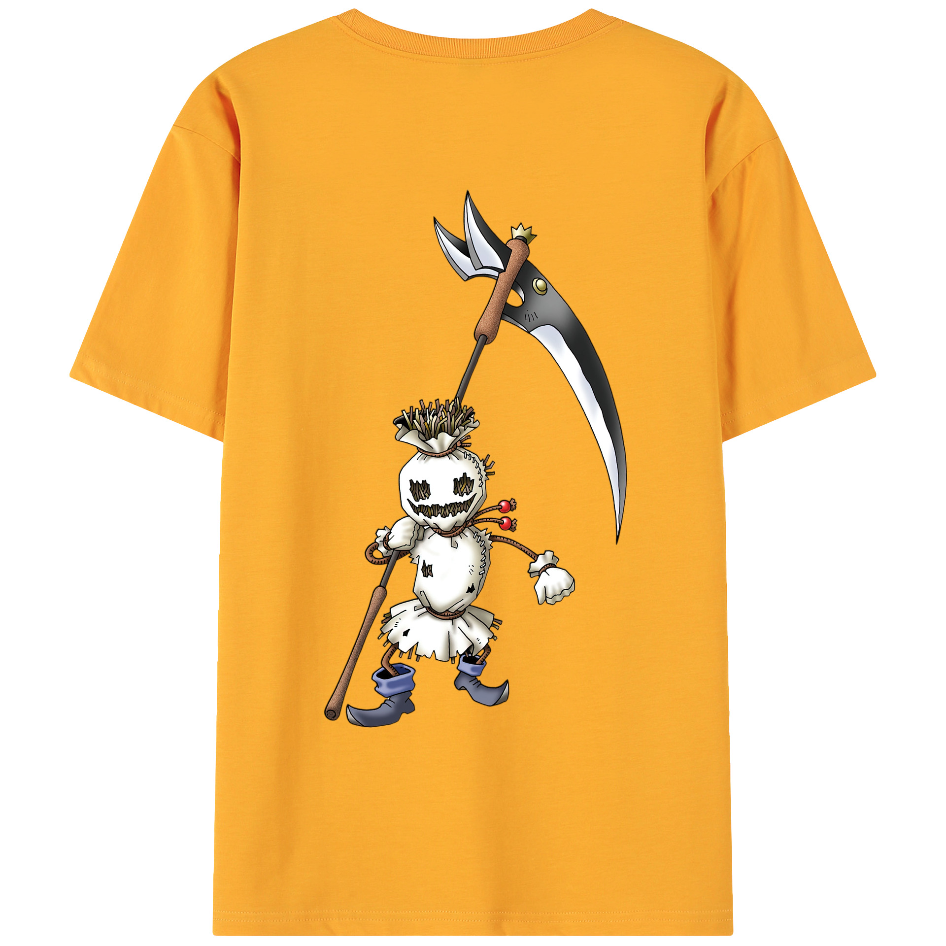 （画像用） ドラゴンクエスト Doragon Kuesuto Dragon Quest 綿100％ メンズ半袖Tシャツ（バックプリント） 通気性