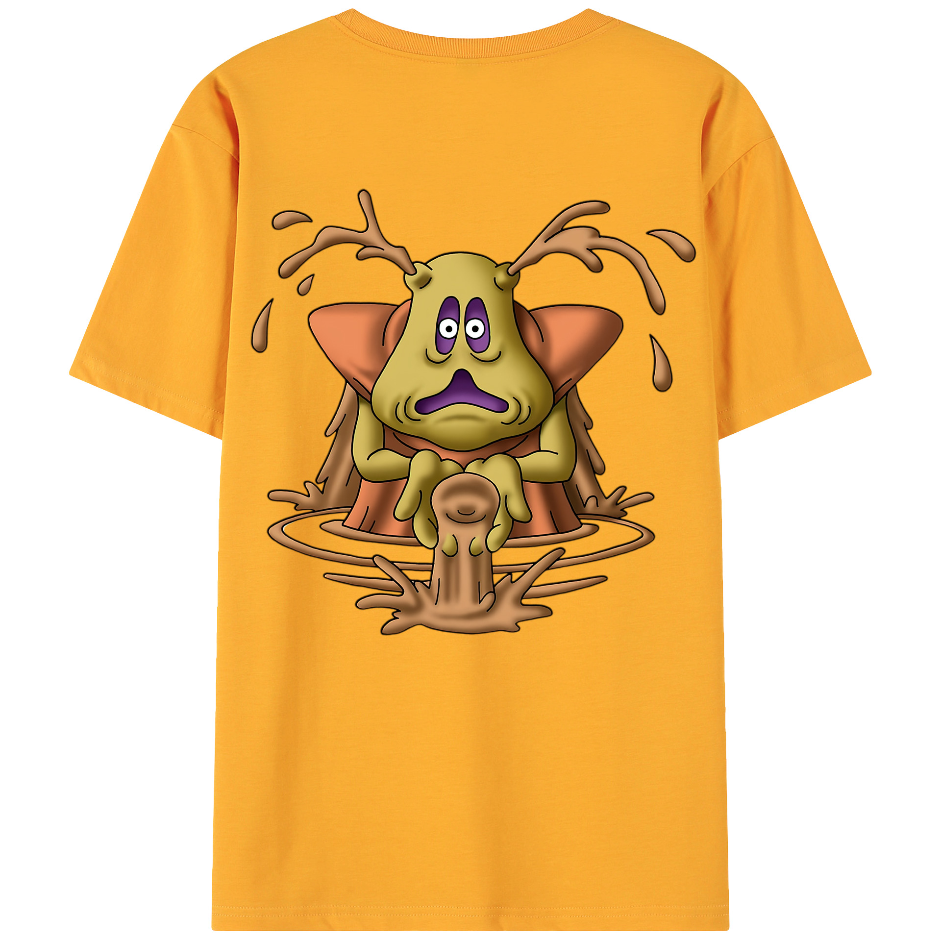 （画像用） ドラゴンクエスト Doragon Kuesuto Dragon Quest 綿100％ メンズ半袖Tシャツ（バックプリント） 通気性