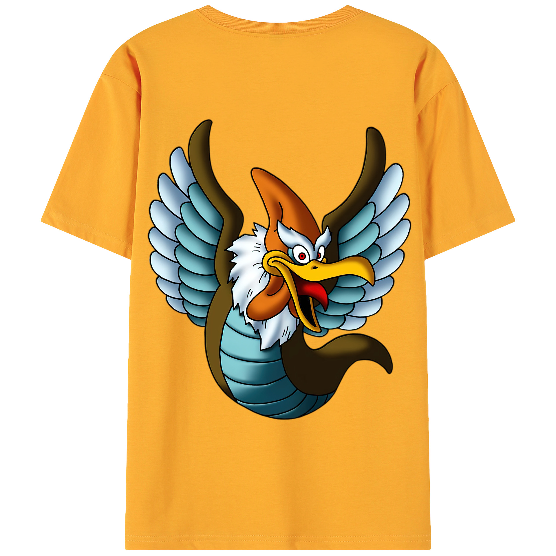 （画像用） ドラゴンクエスト Doragon Kuesuto Dragon Quest 綿100％ メンズ半袖Tシャツ（バックプリント） 通気性