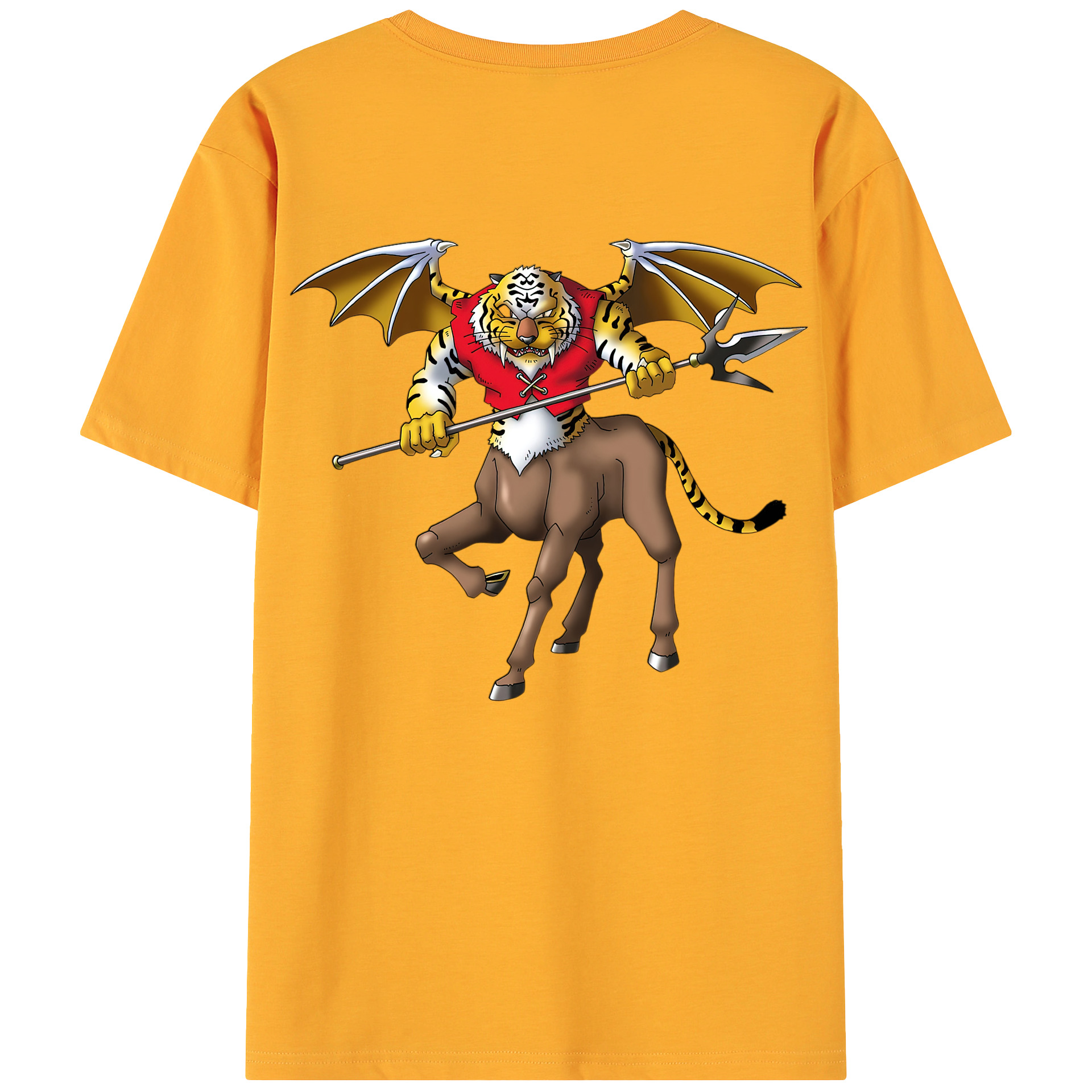 （画像用） ドラゴンクエスト Doragon Kuesuto Dragon Quest 綿100％ メンズ半袖Tシャツ（バックプリント） 通気性