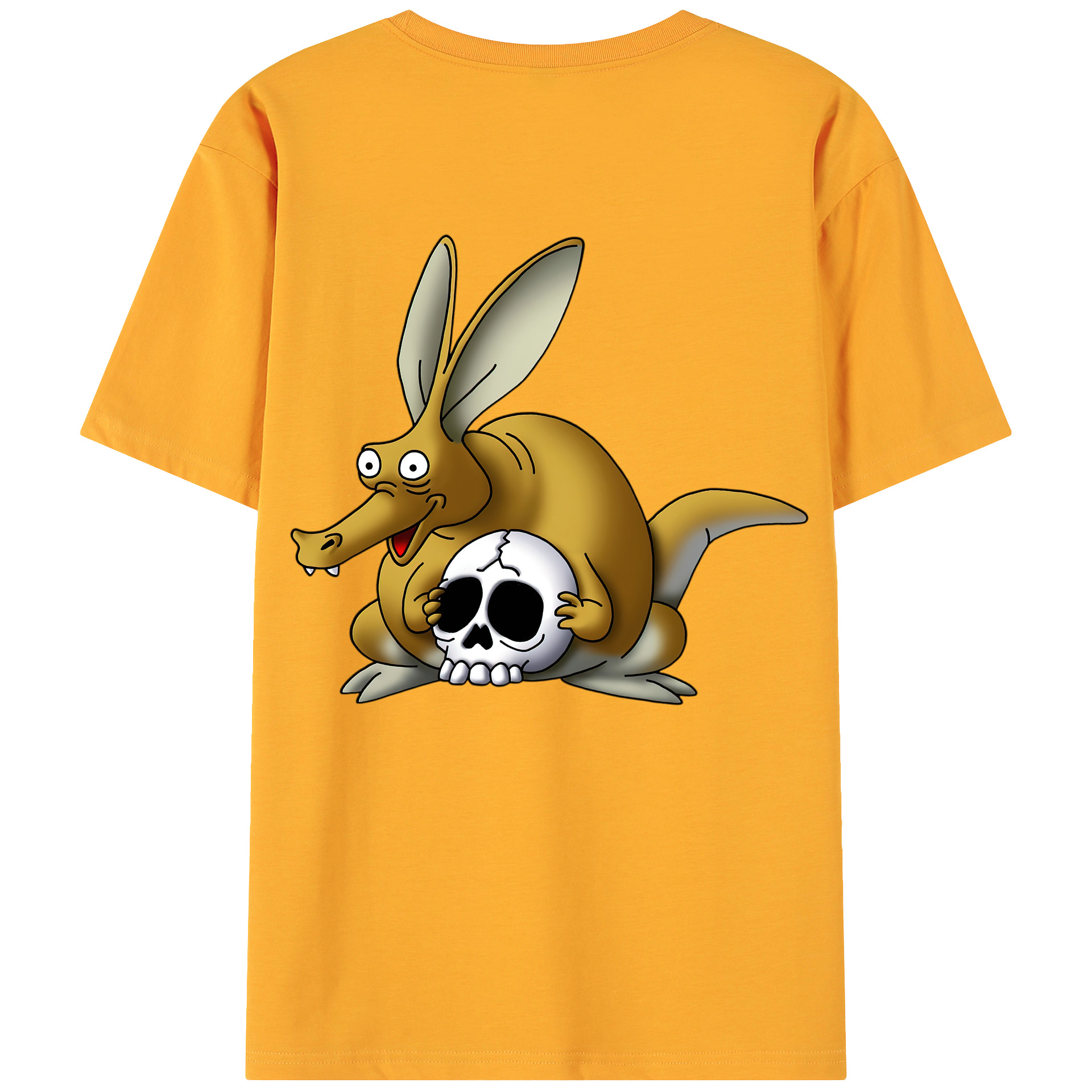 （画像用） ドラゴンクエスト Doragon Kuesuto Dragon Quest 綿100％ メンズ半袖Tシャツ（バックプリント） 通気性