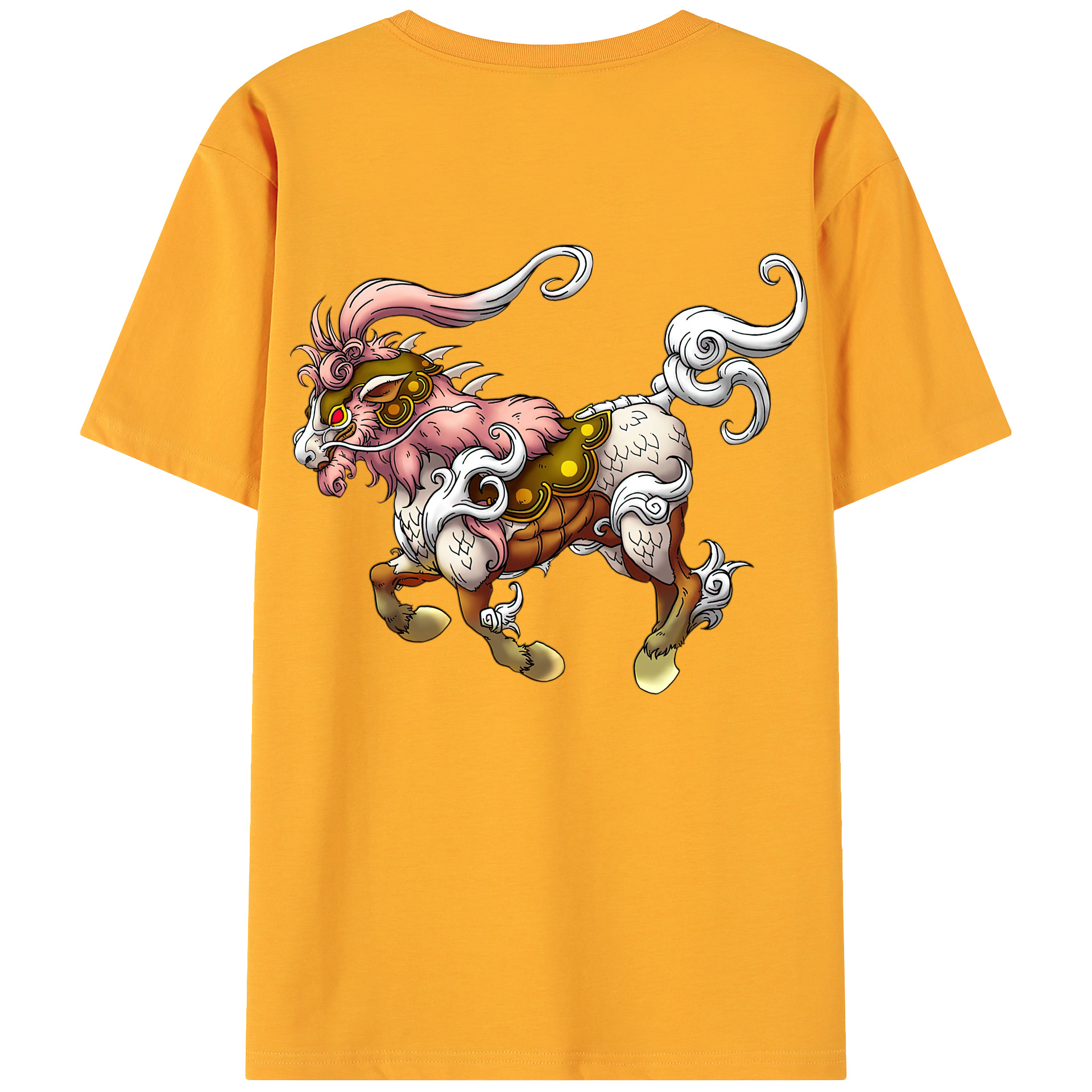 （画像用） ドラゴンクエスト Doragon Kuesuto Dragon Quest 綿100％ メンズ半袖Tシャツ（バックプリント） 通気性