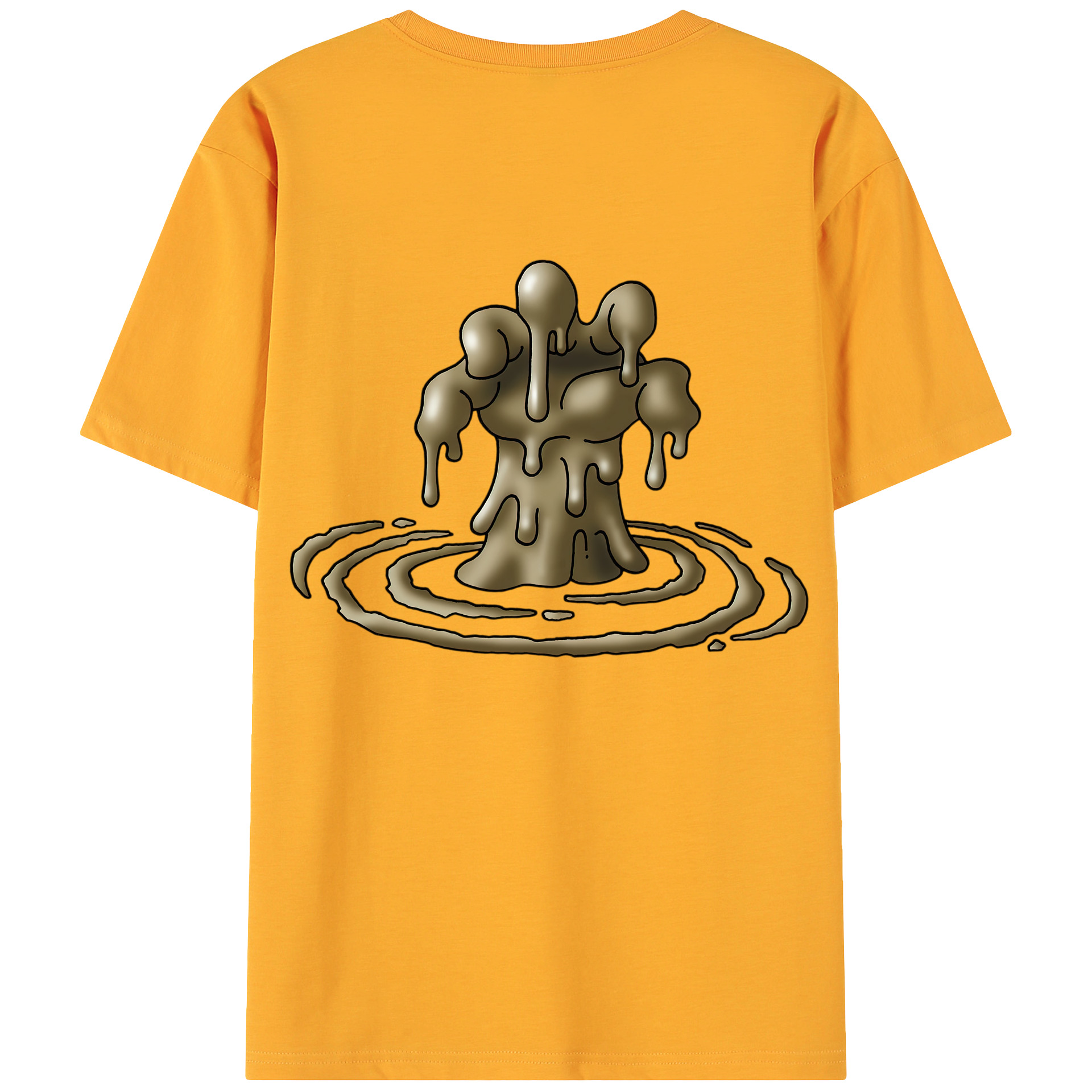 （画像用） ドラゴンクエスト Doragon Kuesuto Dragon Quest 綿100％ メンズ半袖Tシャツ（バックプリント） 通気性