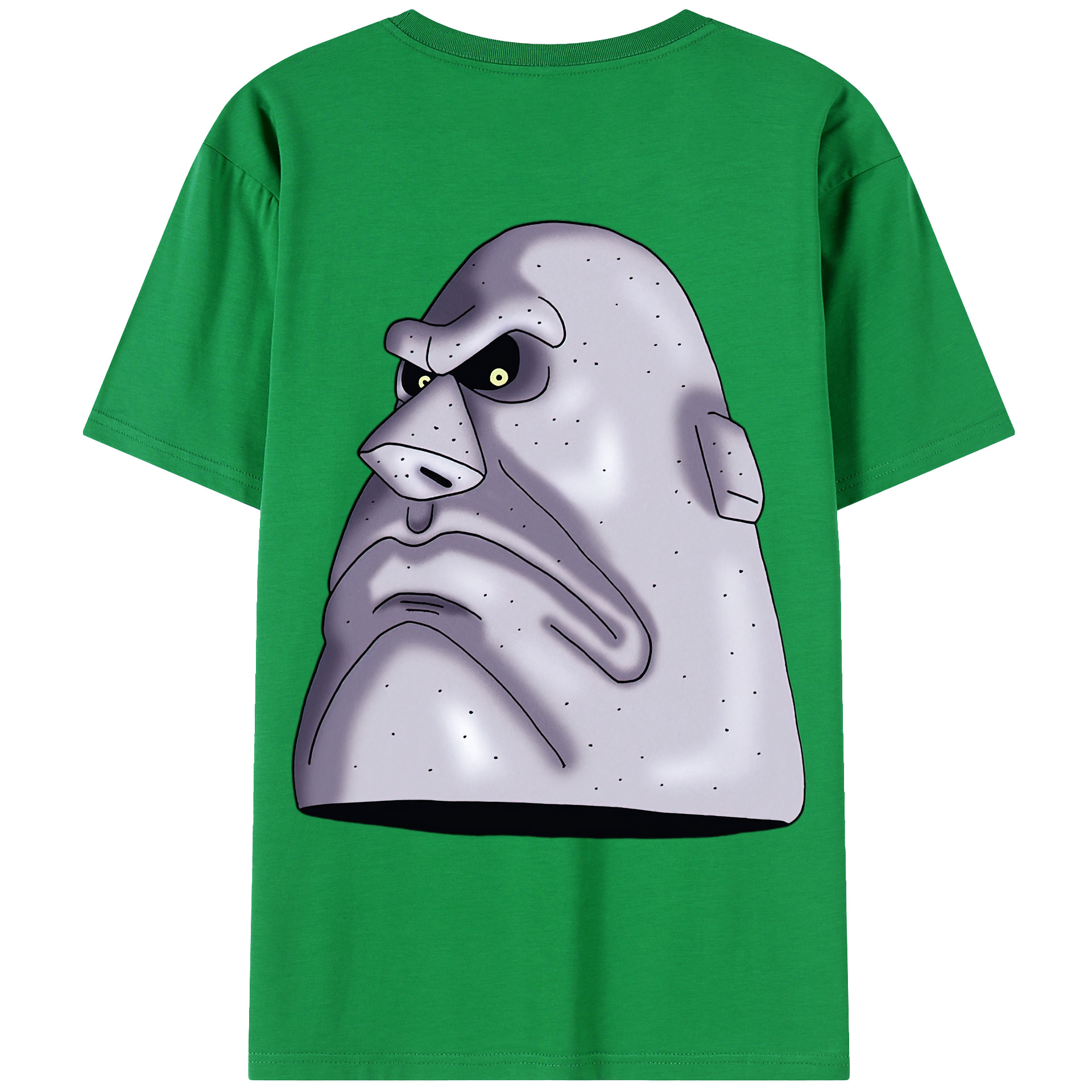 （画像用） ドラゴンクエスト Doragon Kuesuto Dragon Quest 綿100％ メンズ半袖Tシャツ（バックプリント） 通気性