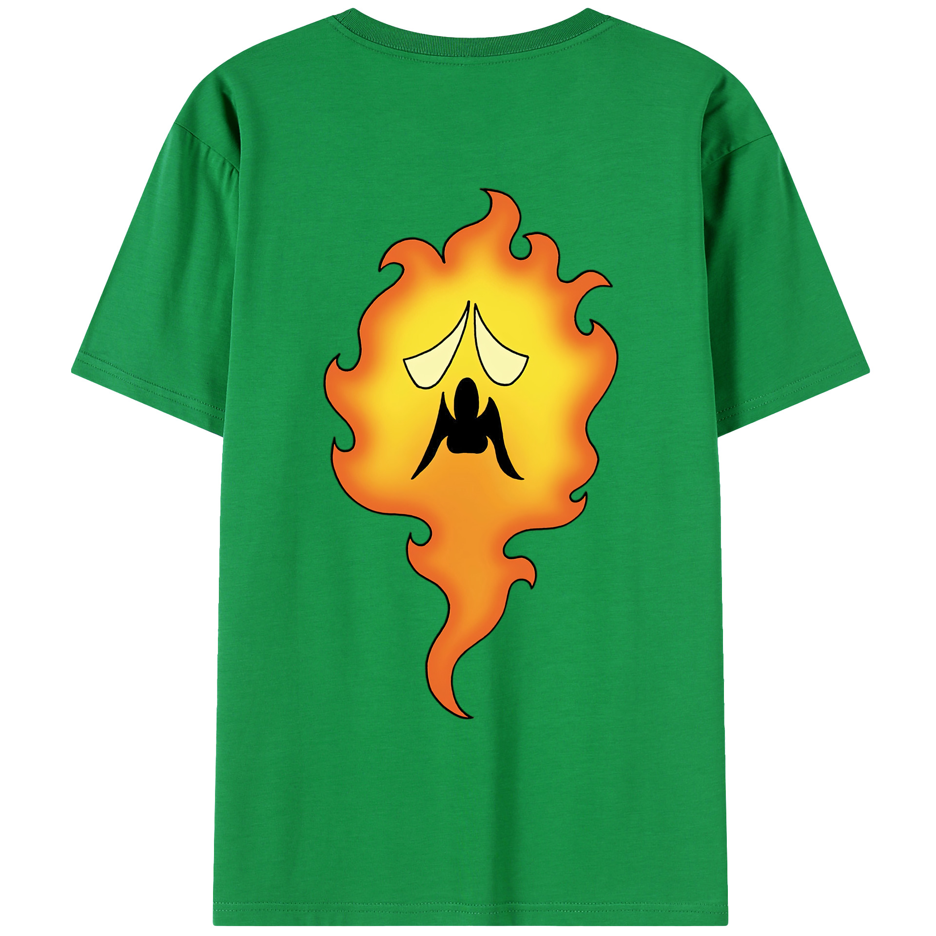 （画像用） ドラゴンクエスト Doragon Kuesuto Dragon Quest 綿100％ メンズ半袖Tシャツ（バックプリント） 通気性