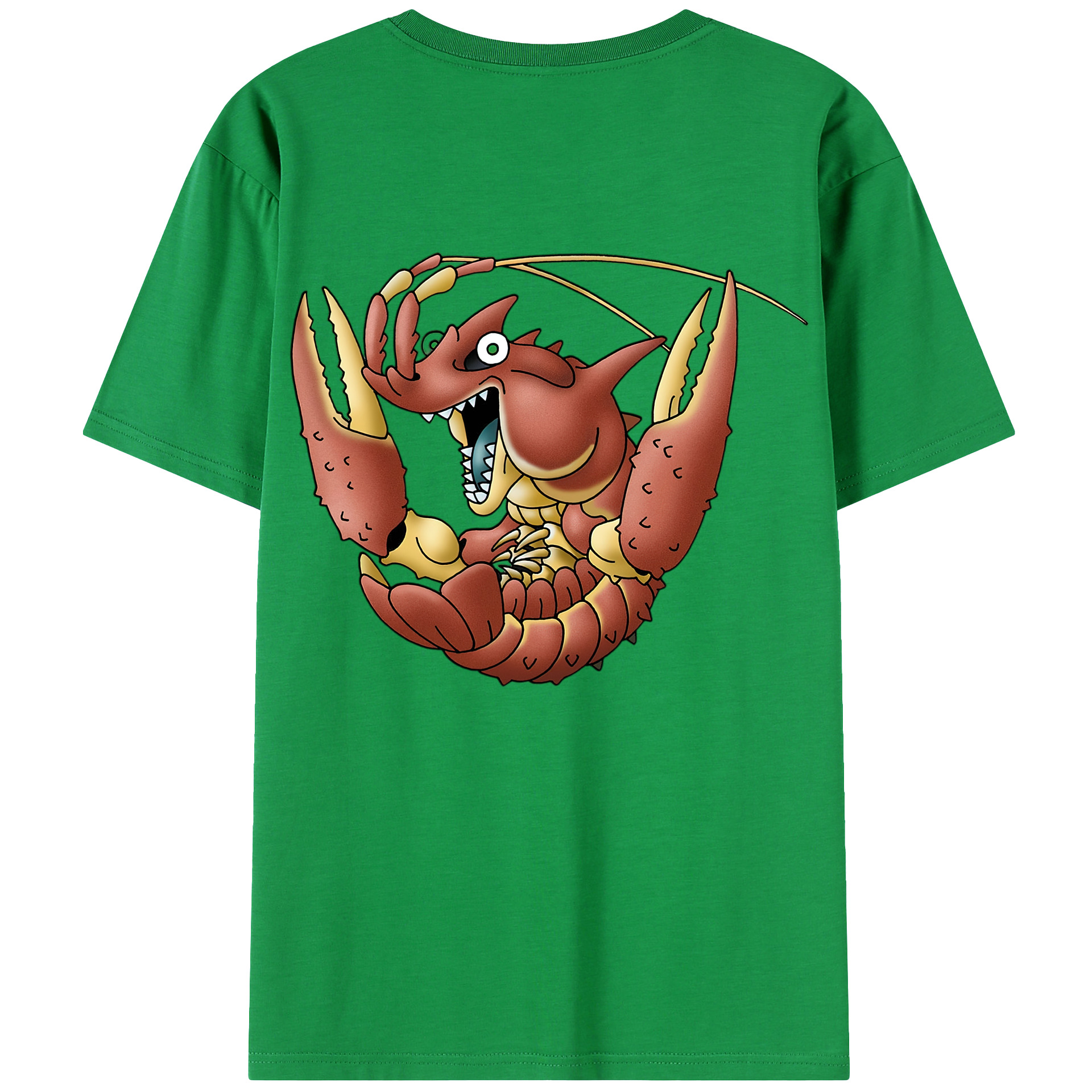 （画像用） ドラゴンクエスト Doragon Kuesuto Dragon Quest 綿100％ メンズ半袖Tシャツ（バックプリント） 通気性