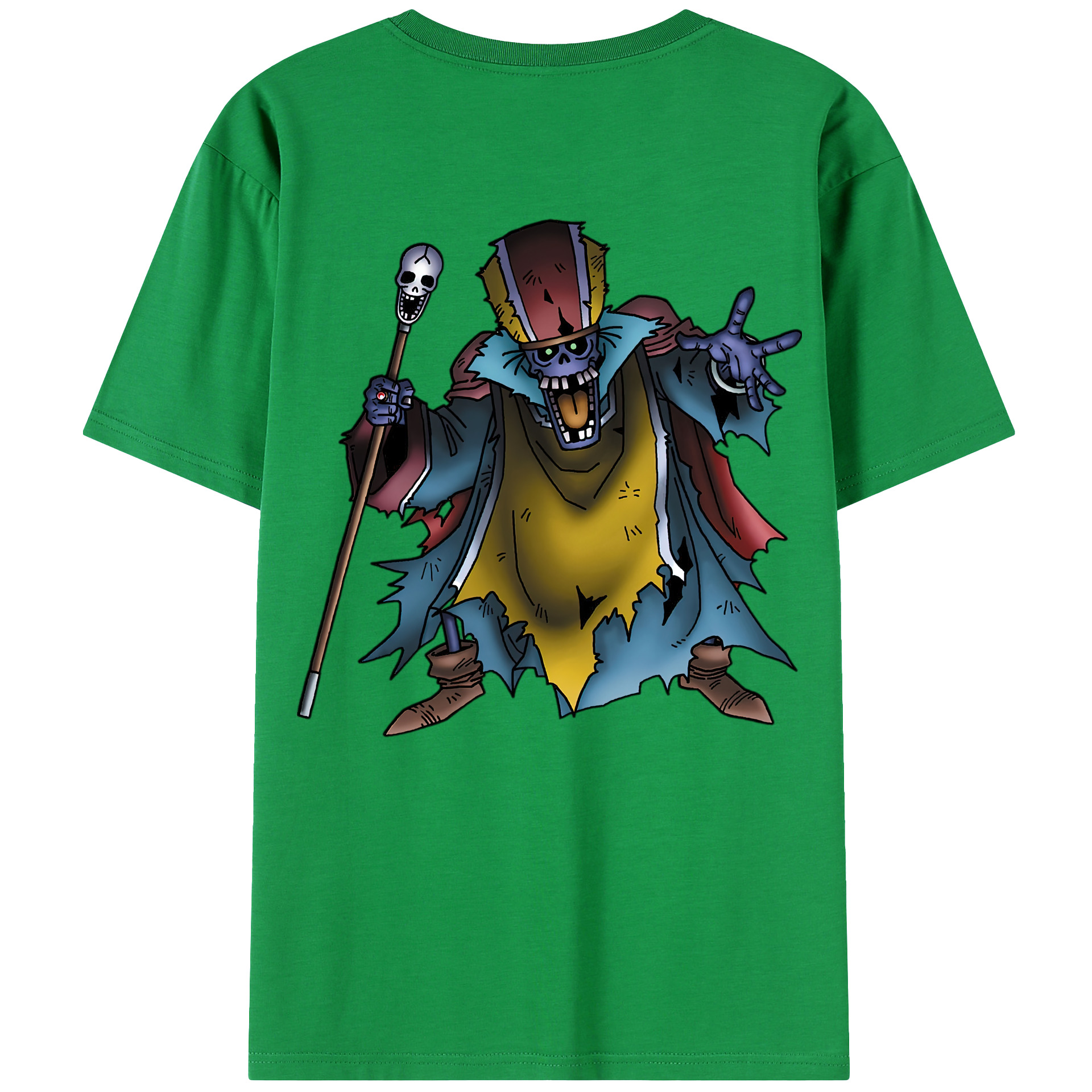 （画像用） ドラゴンクエスト Doragon Kuesuto Dragon Quest 綿100％ メンズ半袖Tシャツ（バックプリント） 通気性