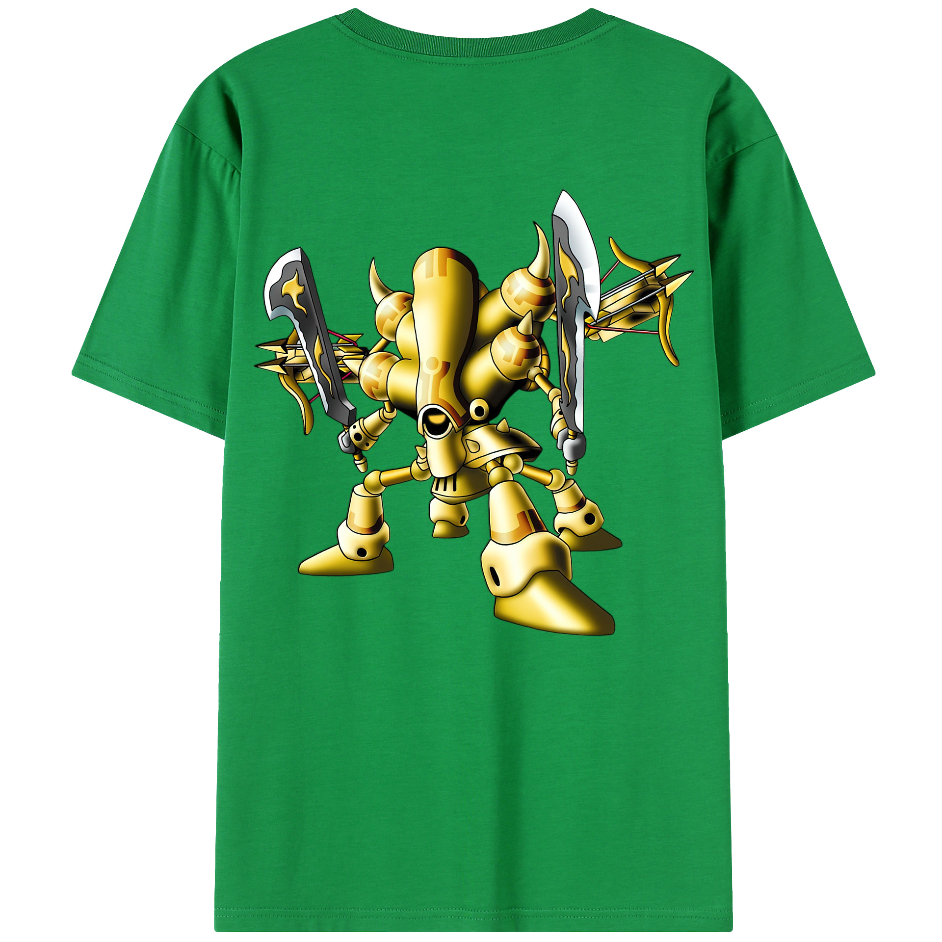 （画像用） ドラゴンクエスト Doragon Kuesuto Dragon Quest 綿100％ メンズ半袖Tシャツ（バックプリント） 通気性