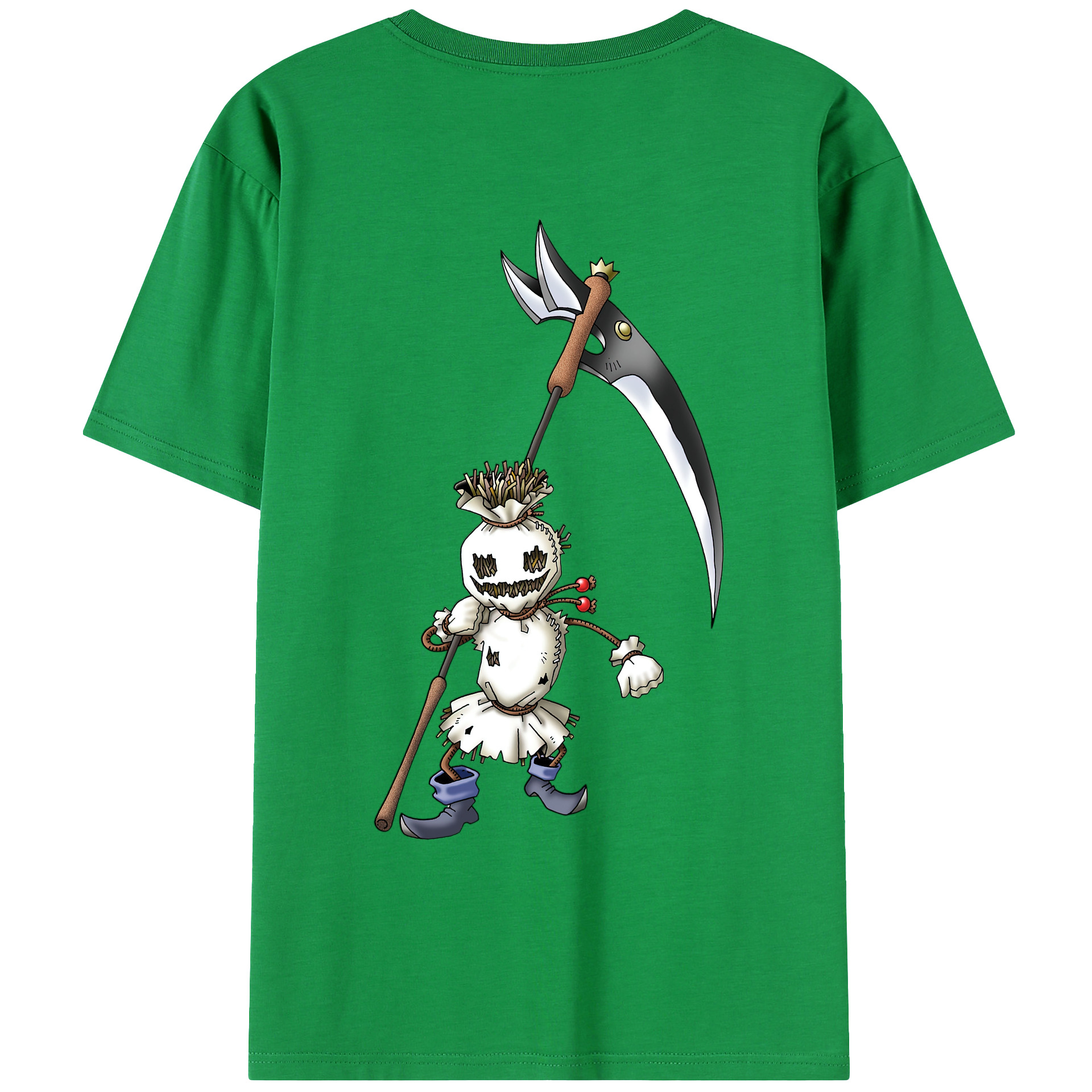 （画像用） ドラゴンクエスト Doragon Kuesuto Dragon Quest 綿100％ メンズ半袖Tシャツ（バックプリント） 通気性