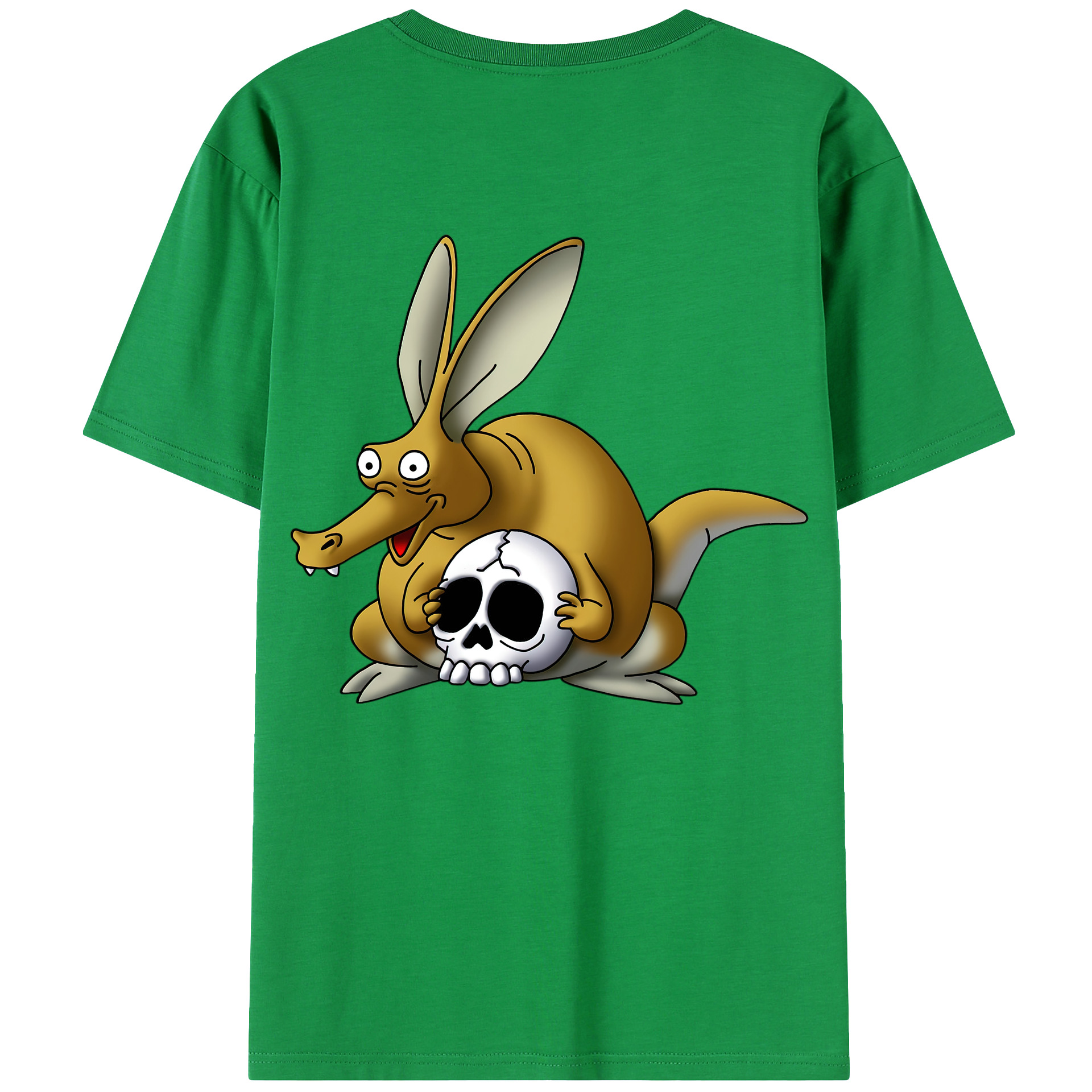 （画像用） ドラゴンクエスト Doragon Kuesuto Dragon Quest 綿100％ メンズ半袖Tシャツ（バックプリント） 通気性