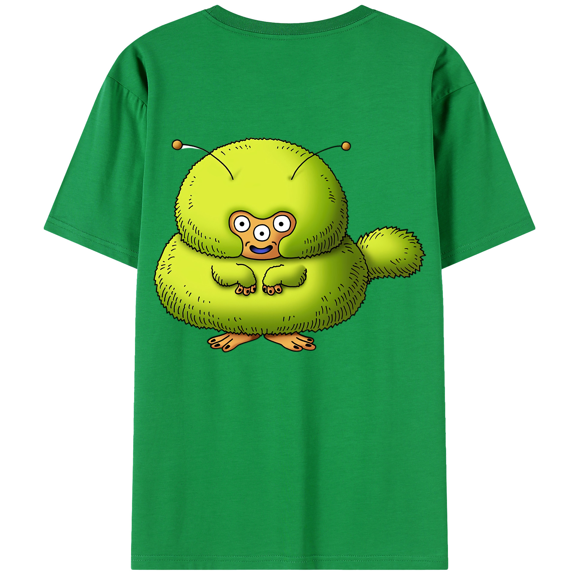 （画像用） ドラゴンクエスト Doragon Kuesuto Dragon Quest 綿100％ メンズ半袖Tシャツ（バックプリント） 通気性
