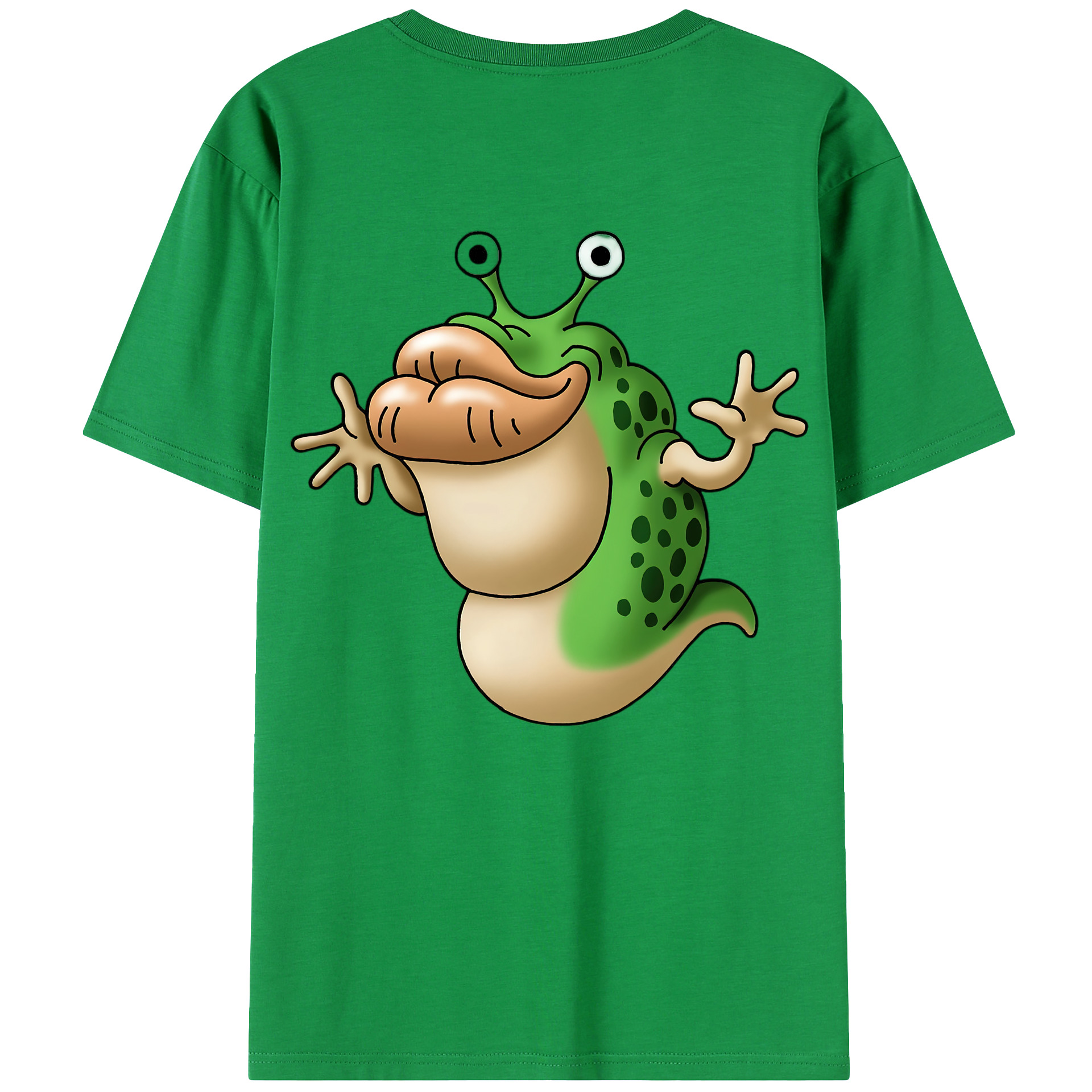 （画像用） ドラゴンクエスト Doragon Kuesuto Dragon Quest 綿100％ メンズ半袖Tシャツ（バックプリント） 通気性