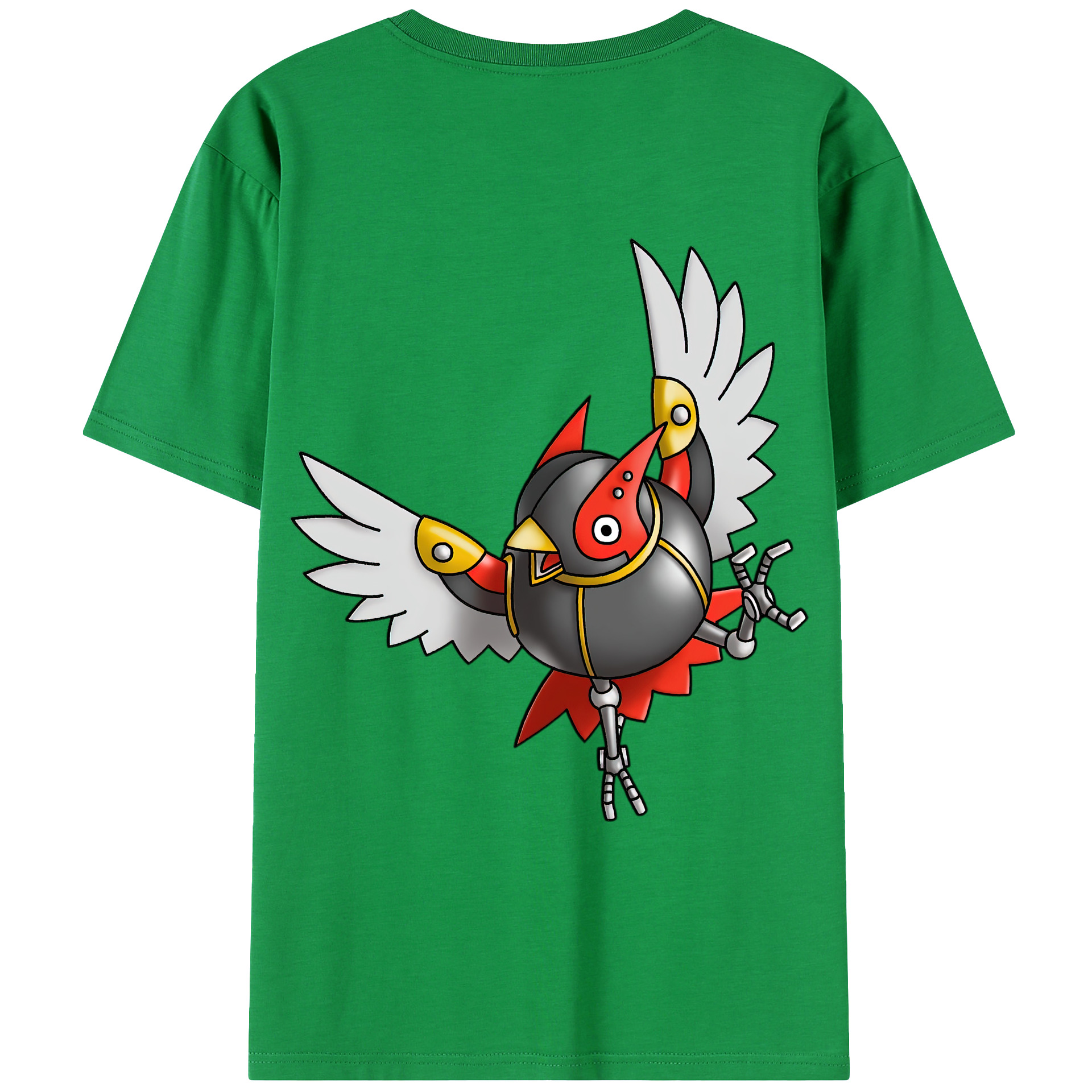 （画像用） ドラゴンクエスト Doragon Kuesuto Dragon Quest 綿100％ メンズ半袖Tシャツ（バックプリント） 通気性