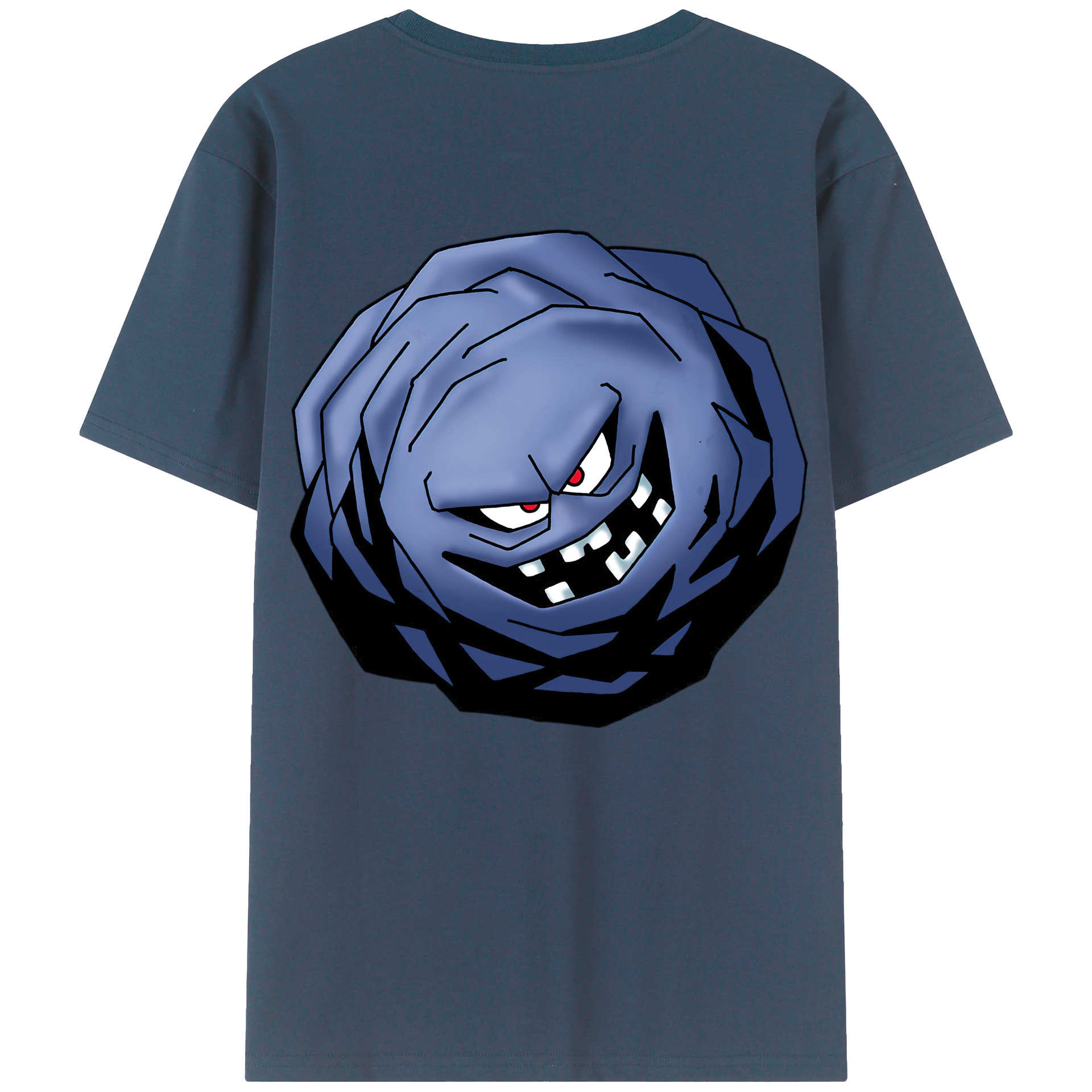 （画像用） ドラゴンクエスト Doragon Kuesuto Dragon Quest 綿100％ メンズ半袖Tシャツ（バックプリント） 通気性