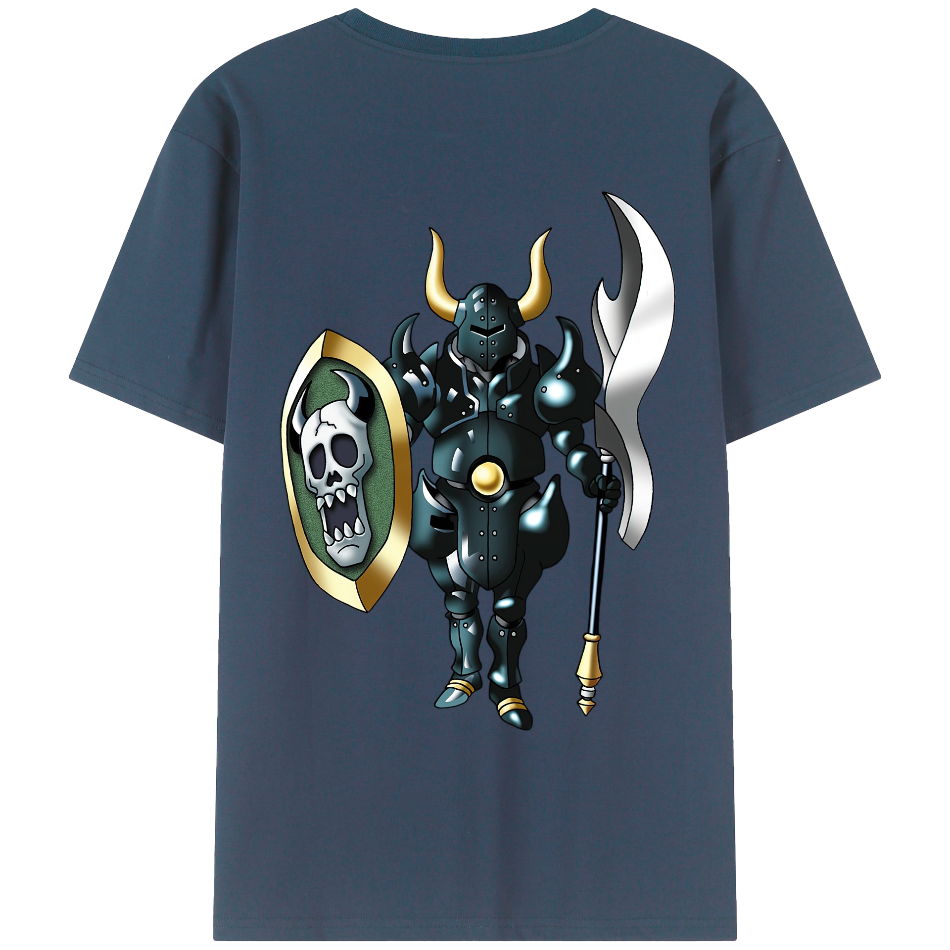 （画像用） ドラゴンクエスト Doragon Kuesuto Dragon Quest 綿100％ メンズ半袖Tシャツ（バックプリント） 通気性